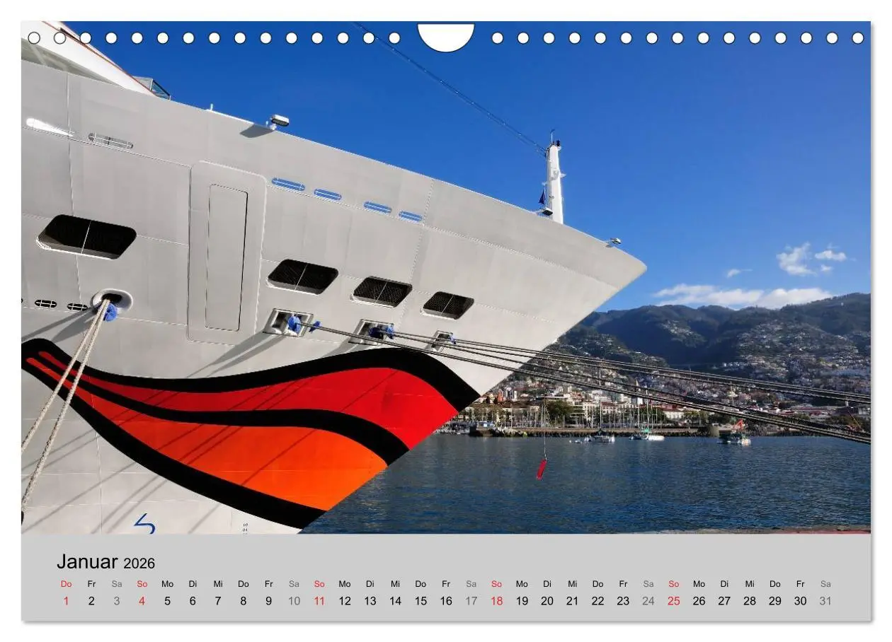 Bild: 9783457995440 | Kreuzfahrt Impressionen (Wandkalender 2026 DIN A4 quer), CALVENDO...