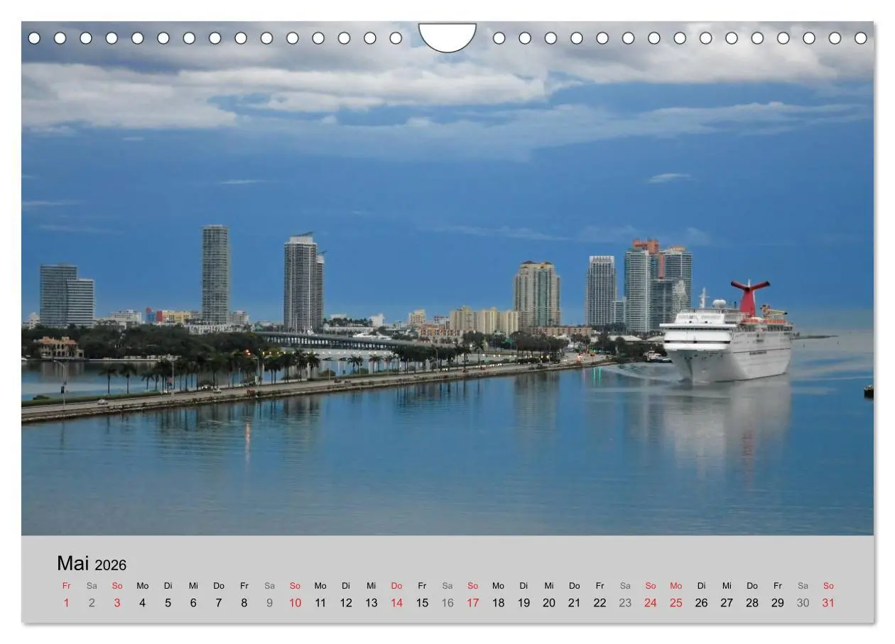 Bild: 9783457995440 | Kreuzfahrt Impressionen (Wandkalender 2026 DIN A4 quer), CALVENDO...