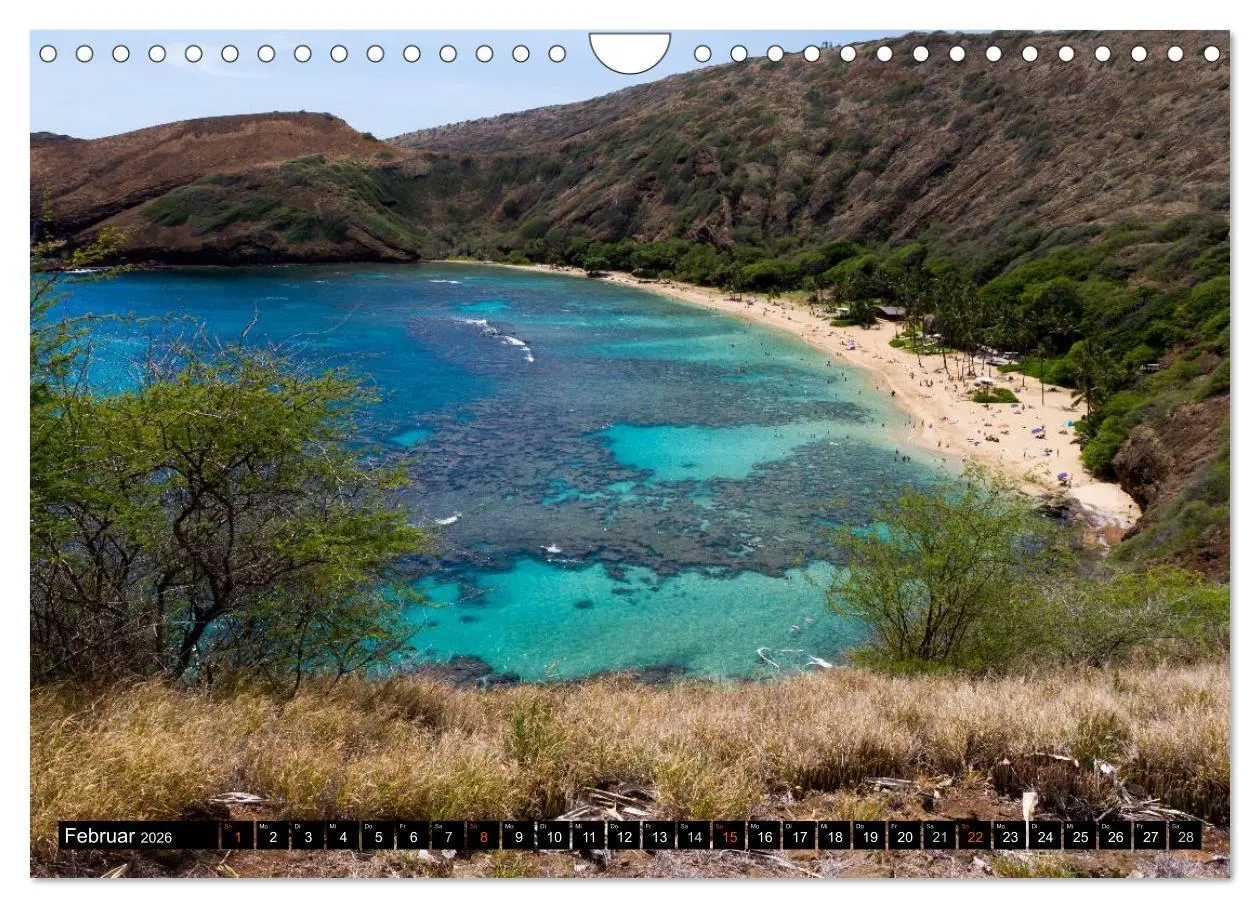 Bild: 9783516155440 | Hawai'i - Teil 2 (Wandkalender 2026 DIN A4 quer), CALVENDO...
