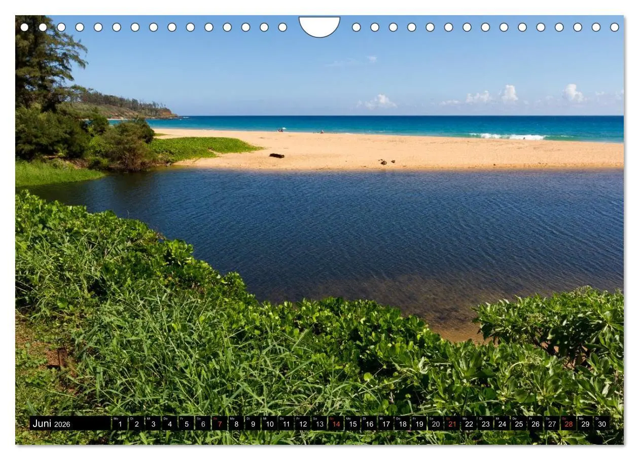 Bild: 9783516155440 | Hawai'i - Teil 2 (Wandkalender 2026 DIN A4 quer), CALVENDO...