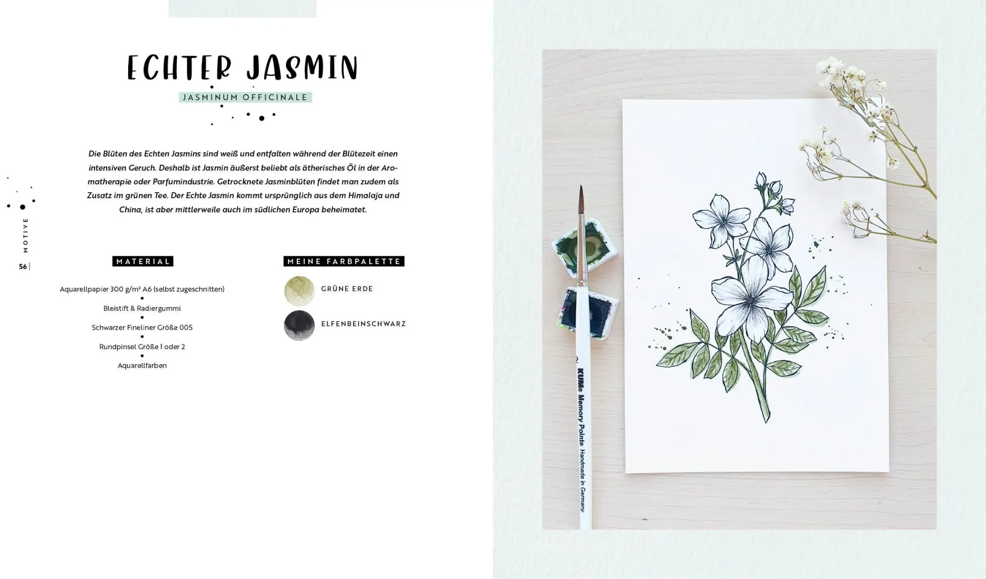Bild: 9783745915440 | Watercolor - Florale Motive around the world: von heimisch bis...