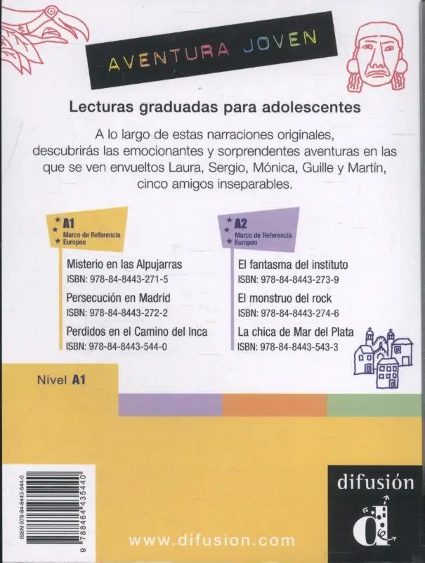 Rückseite: 9788484435440 | Sancho, E: Perdidos en el camino del Inca | Taschenbuch
