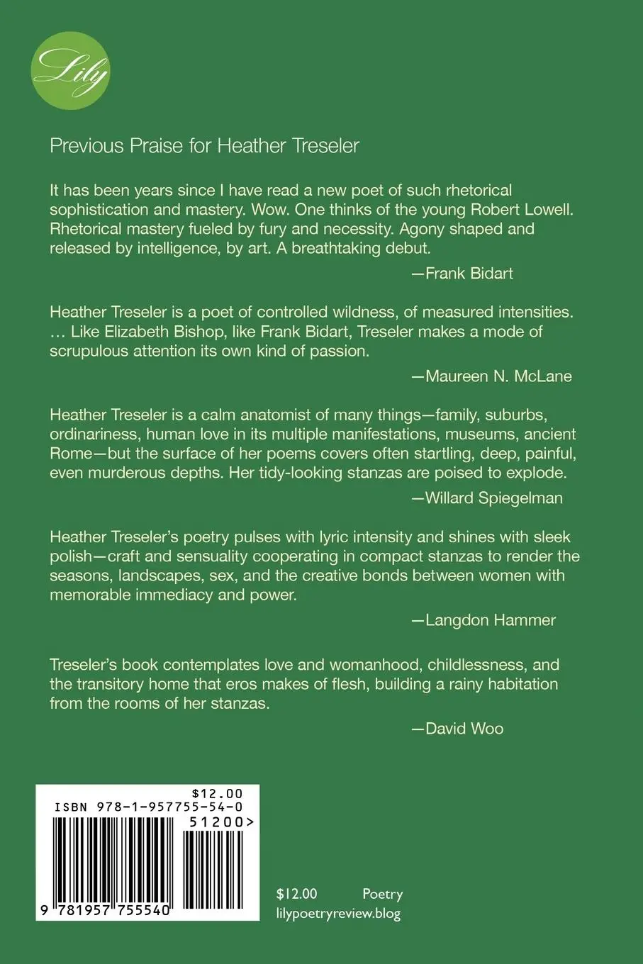Rückseite: 9781957755540 | Hard Bargain | Heather Treseler | Taschenbuch | Englisch | 2025