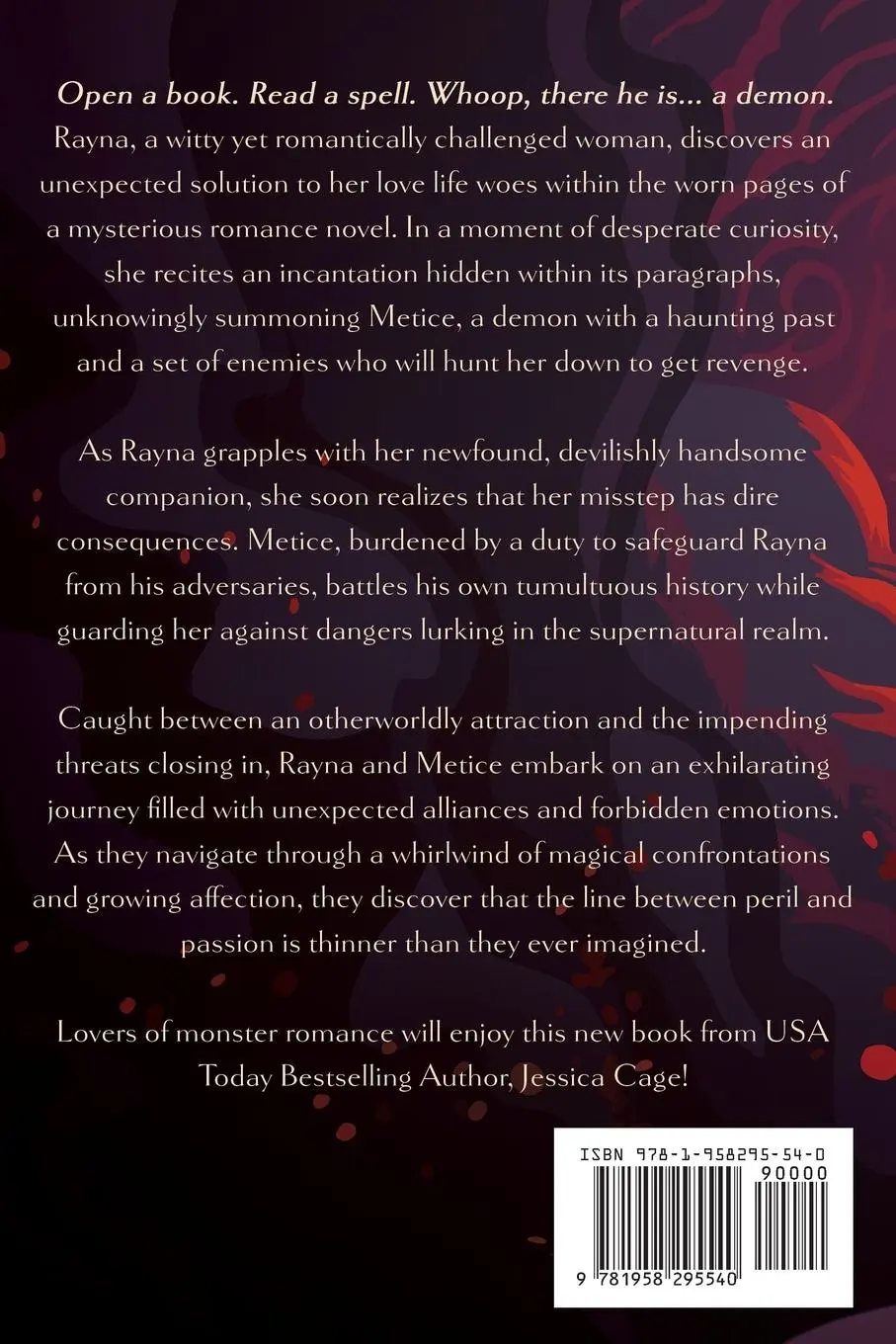 Rückseite: 9781958295540 | I Accidentally Summoned a Demon Boyfriend | Jessica Cage | Taschenbuch