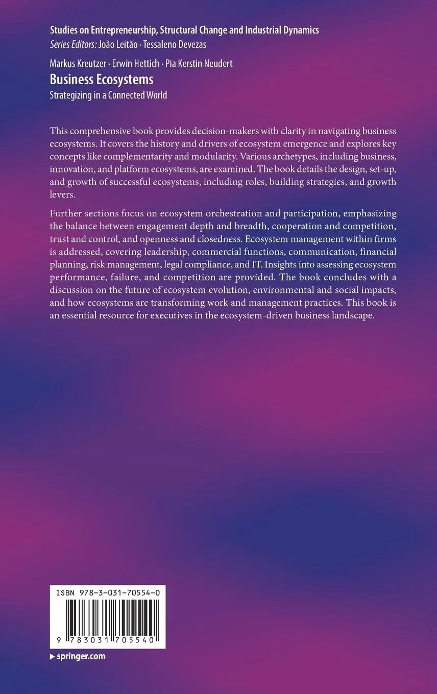 Rückseite: 9783031705540 | Business Ecosystems | Strategizing in a Connected World | Buch | xv