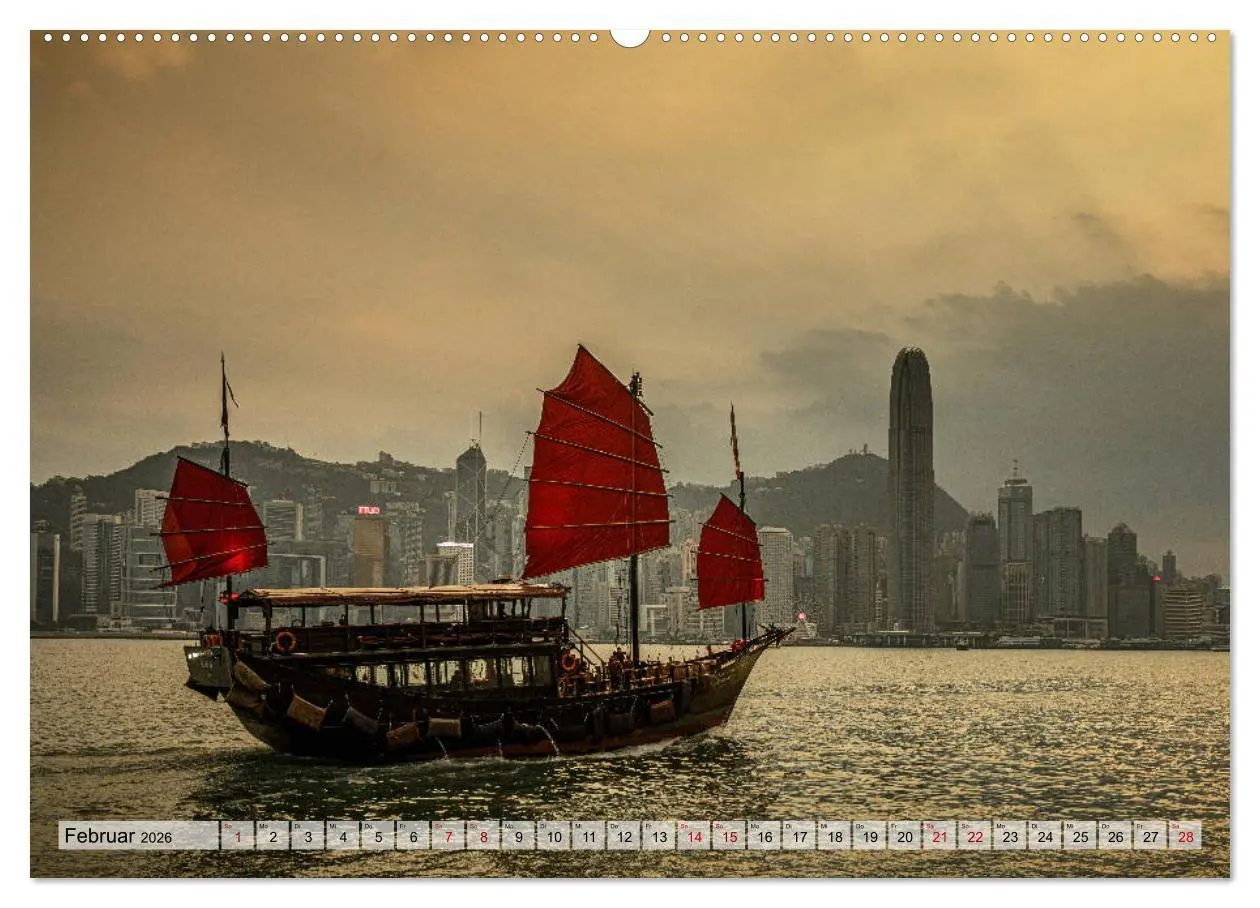 Bild: 9783457745540 | Metropolen Chinas - Peking, Shanghai, Hongkong (Wandkalender 2026...
