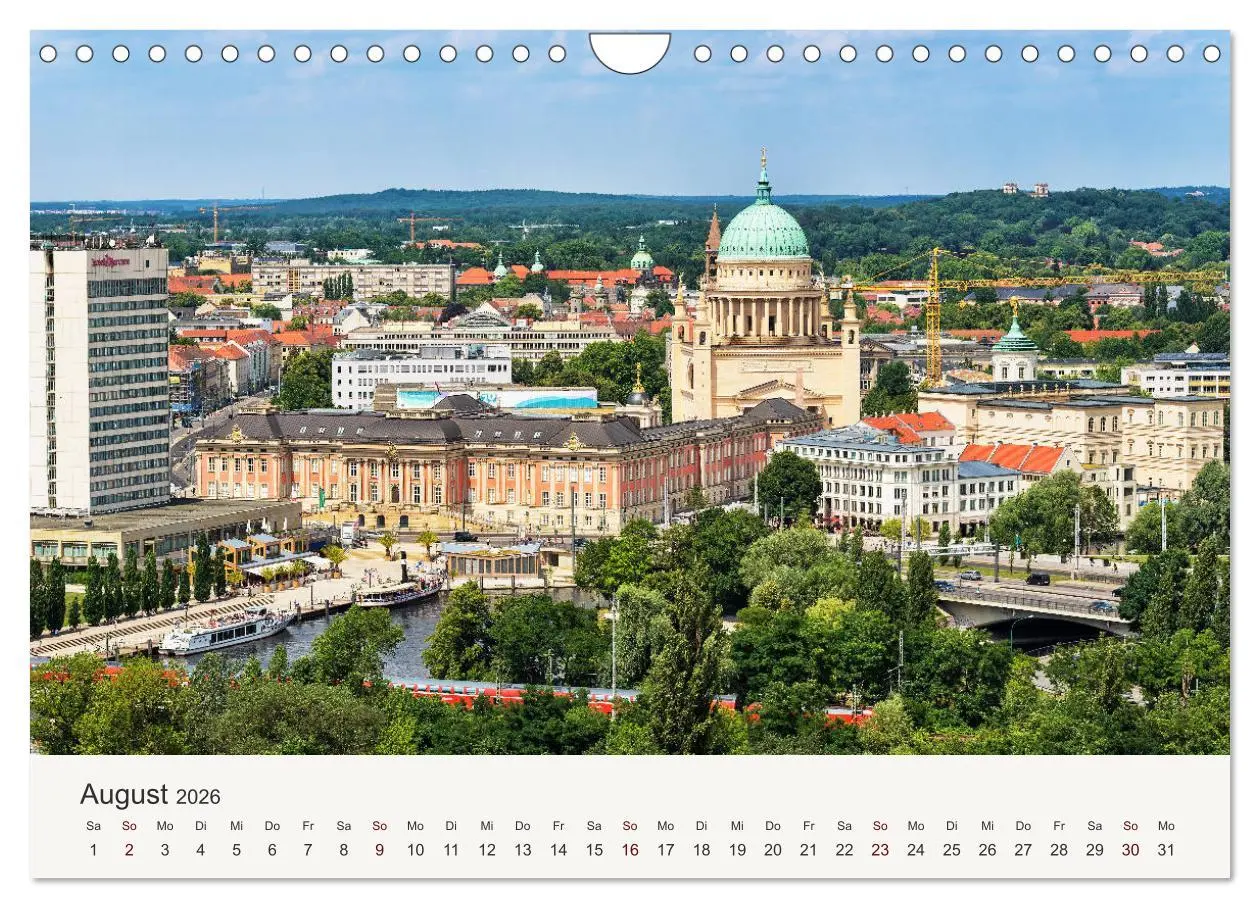 Bild: 9783457815540 | Himmel über Potsdam (Wandkalender 2026 DIN A4 quer), CALVENDO...