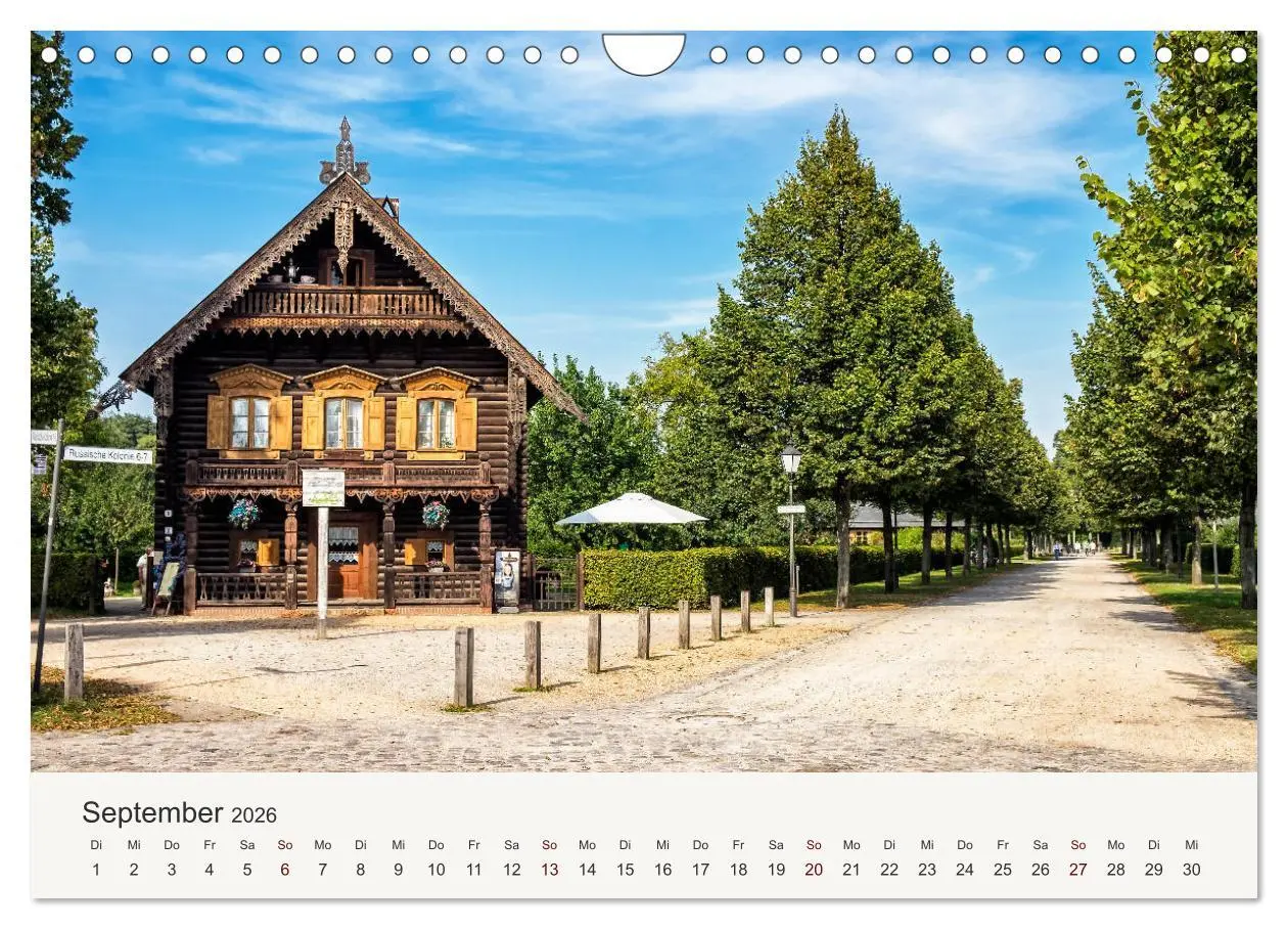 Bild: 9783457815540 | Himmel über Potsdam (Wandkalender 2026 DIN A4 quer), CALVENDO...