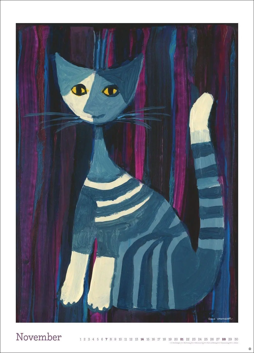 Bild: 9783756415540 | Rosina Wachtmeister Edition Kalender 2027 | Rosina Wachtmeister | 2027