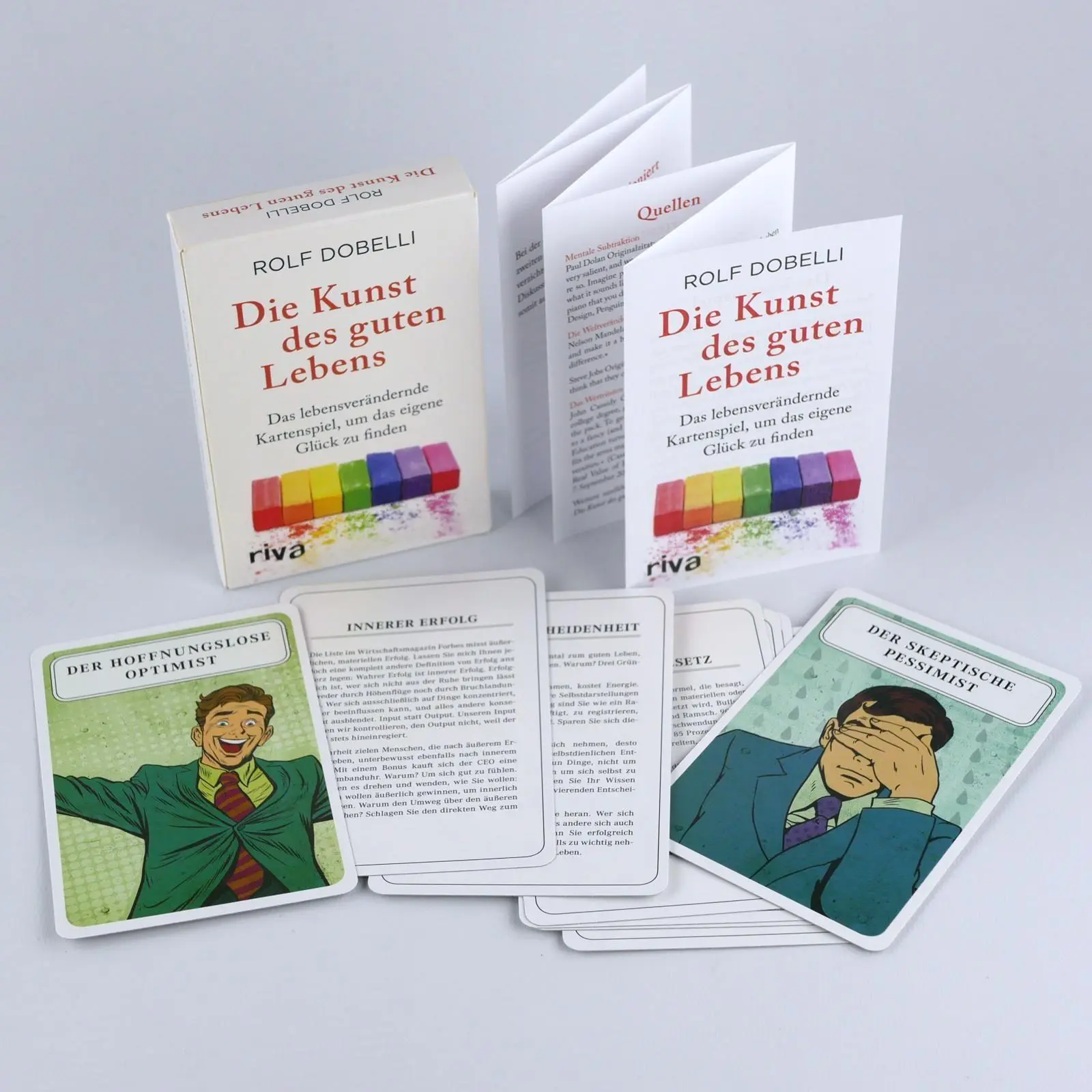 Bild: 9783868835540 | Die Kunst des guten Lebens | Rolf Dobelli | Spiel | Schachtel | 64 S.