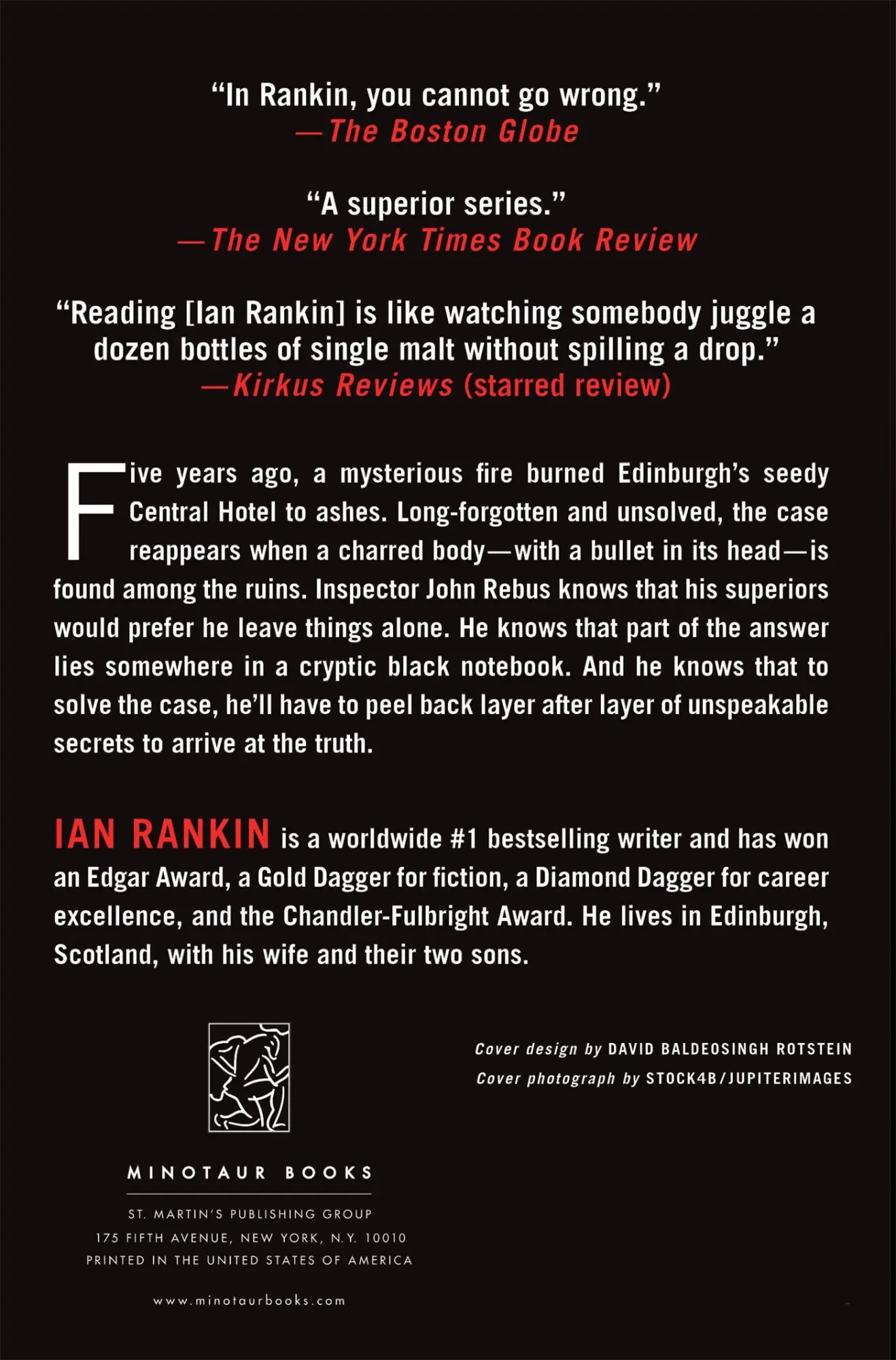 Rückseite: 9780312565640 | The Black Book | Ian Rankin | Taschenbuch | Kartoniert / Broschiert