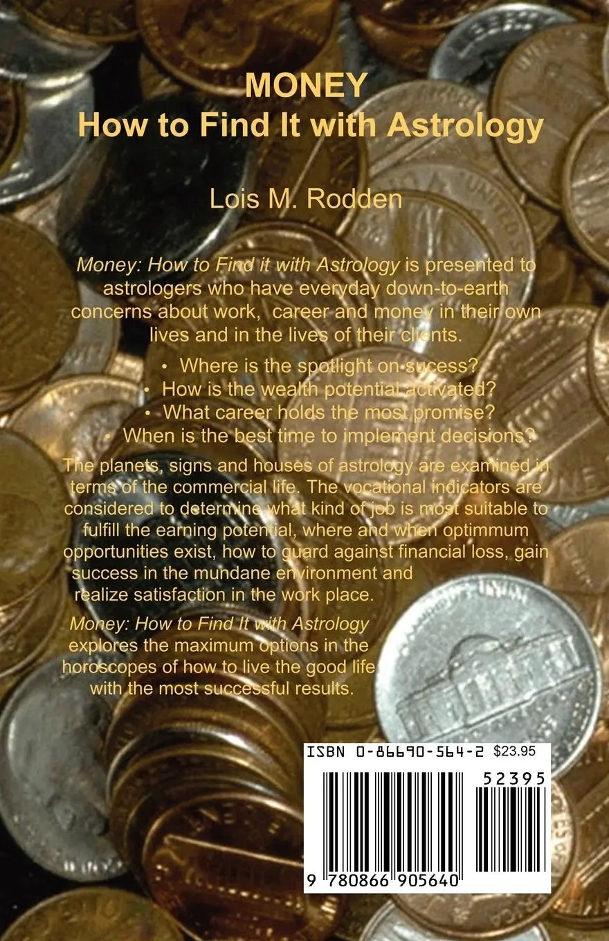 Rückseite: 9780866905640 | Money | How to Find It with Astrology | Lois M Rodden | Taschenbuch