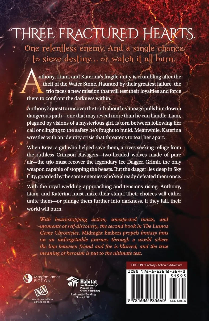 Rückseite: 9781636985640 | Midnight Embers | JoAnna McSpadden | Taschenbuch | Englisch | 2025