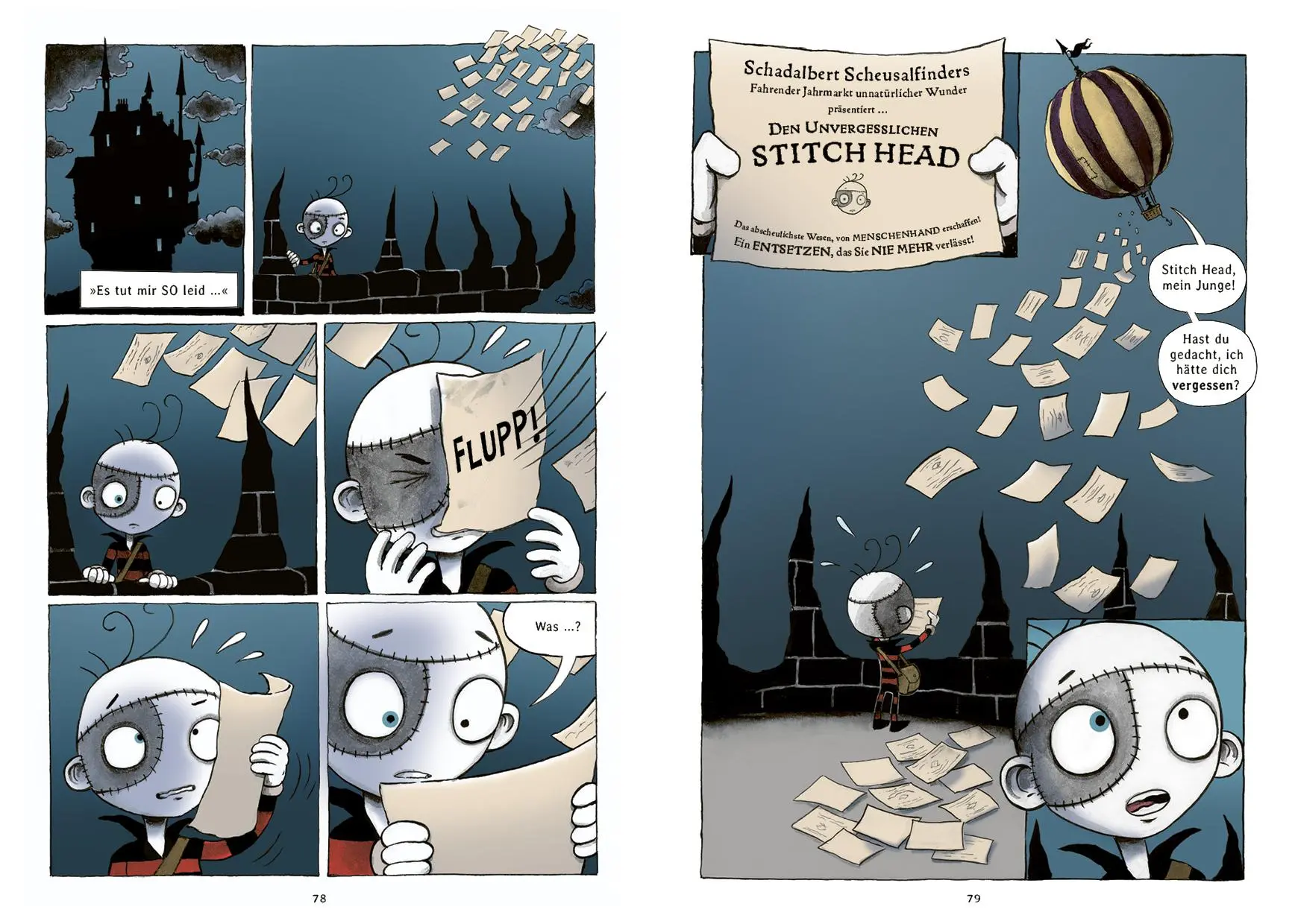 Bild: 9783423765640 | Stitch Head - Chaos in der Monsterwerkstatt | Guy Bass | Buch | 160 S.