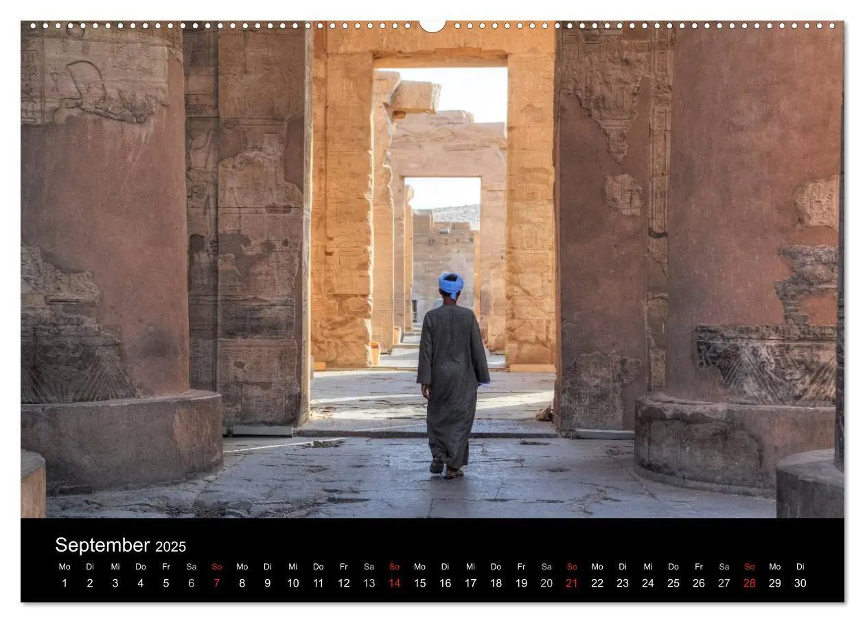 Bild: 9783435575640 | Ägypten (Wandkalender 2025 DIN A2 quer), CALVENDO Monatskalender