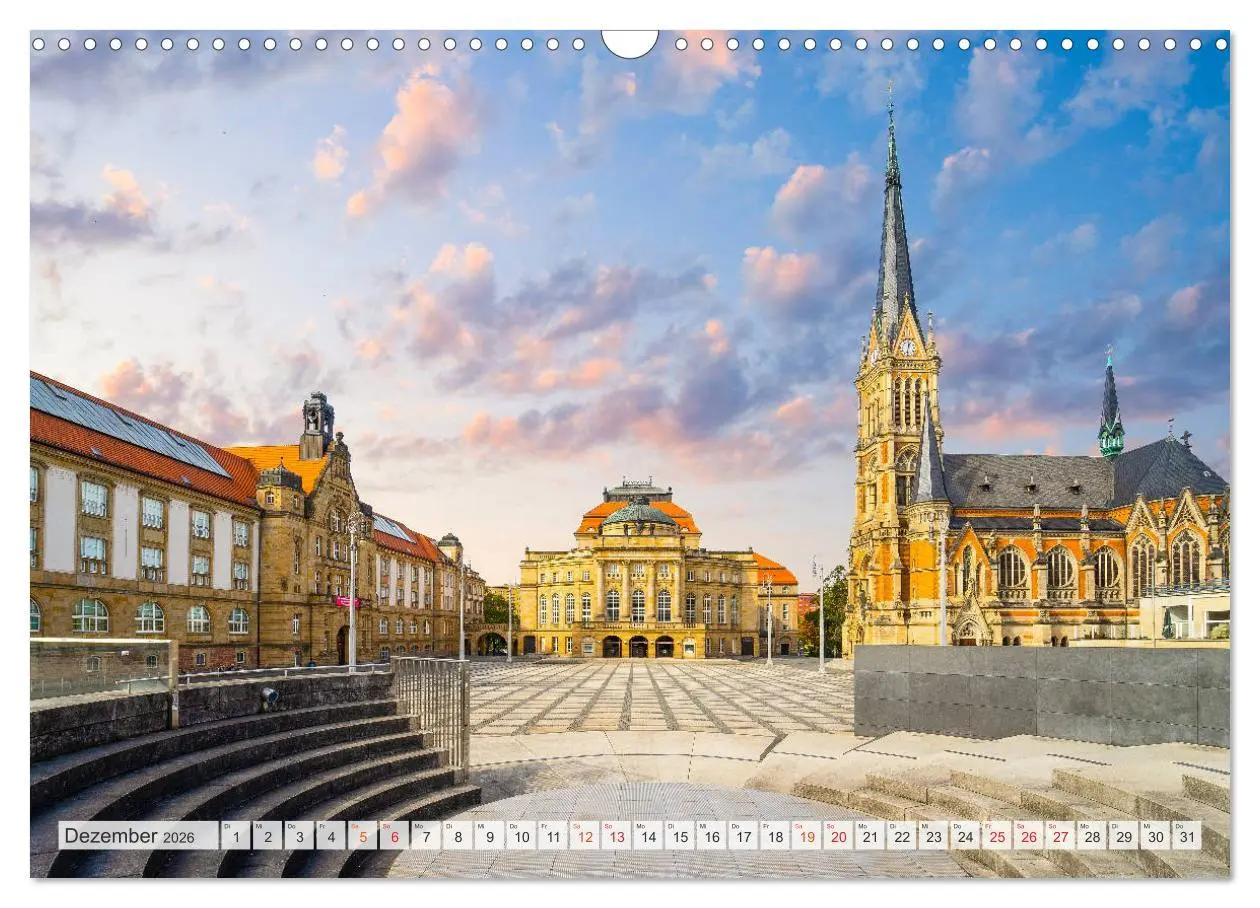 Bild: 9783457805640 | Chemnitz Impressionen (Wandkalender 2026 DIN A3 quer), CALVENDO...