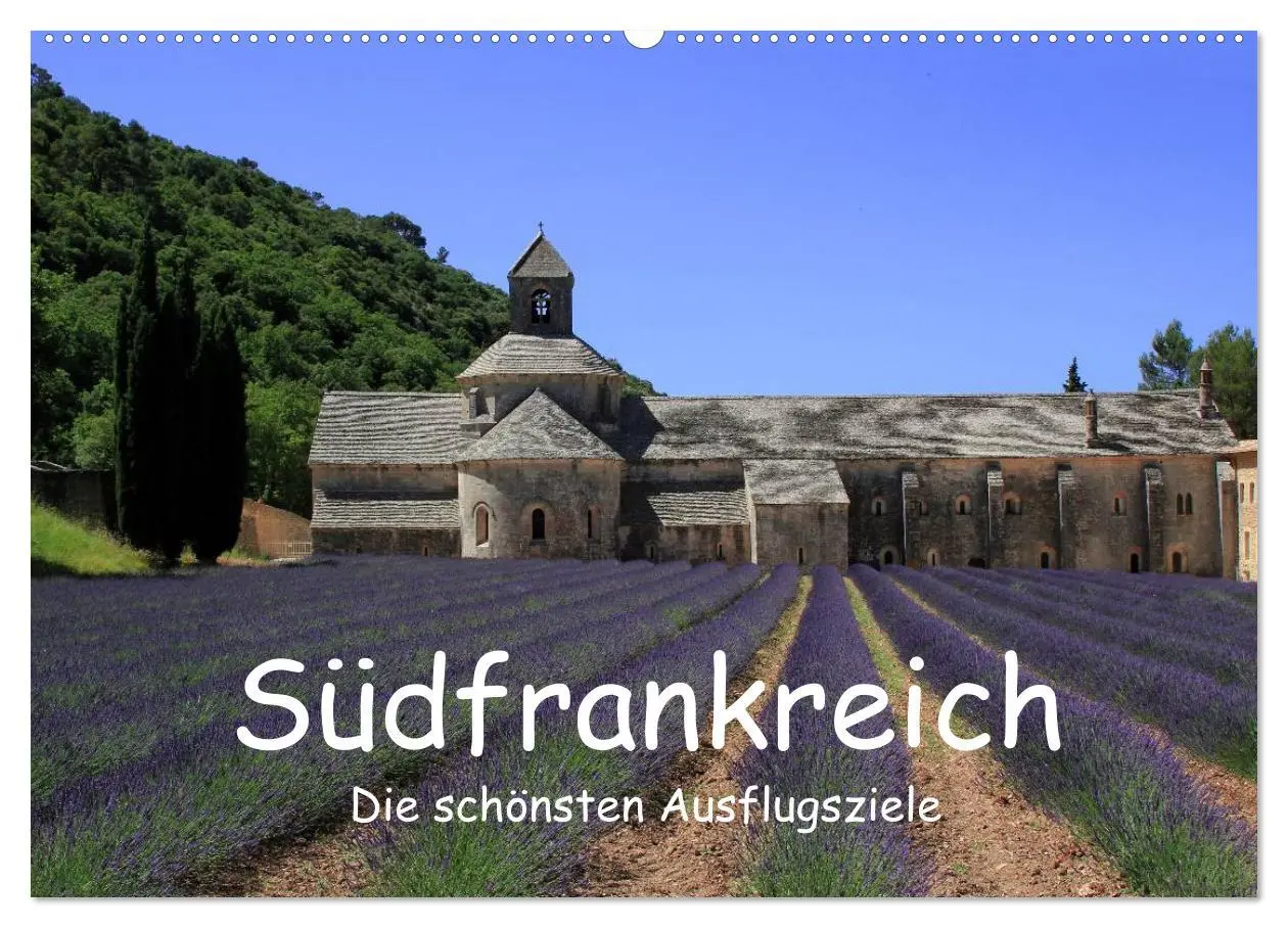 Cover: 9783516135640 | Südfrankreich - Die schönsten Ausflugsziele. (Wandkalender 2026 DIN...