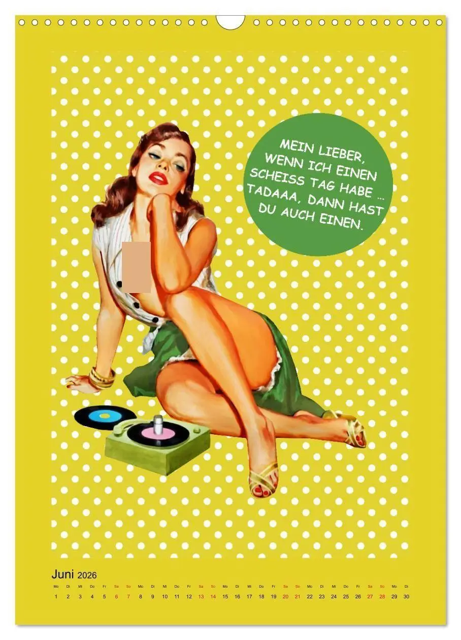 Bild: 9783516375640 | Loses Mundwerk im Pin-up Stil. Lustige Sprüche von Frau zu Mann...