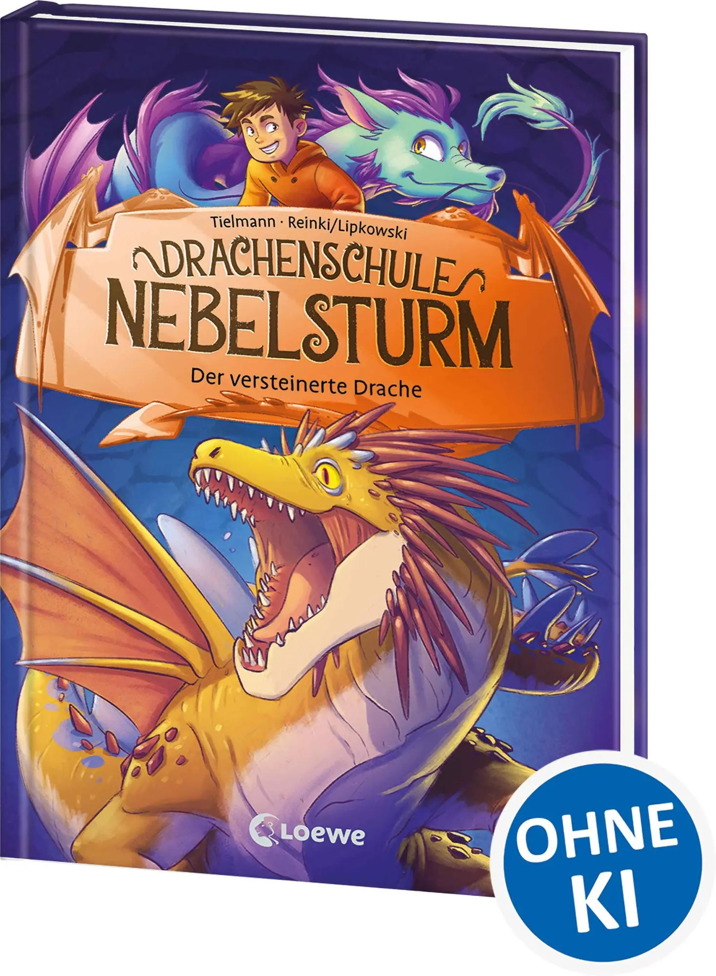 Cover: 9783743225640 | Drachenschule Nebelsturm (Band 5) - Der versteinerte Drache | Tielmann