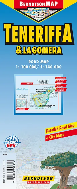 Cover: 9783865925640 | Teneriffa &amp; La Gomera/Tenerife &amp; La Gomera | (Land-)Karte | gefalzt