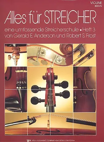 Cover: 9780849785740 | Alles für Streicher Band 3 für Streichorchester Violine | Anderson
