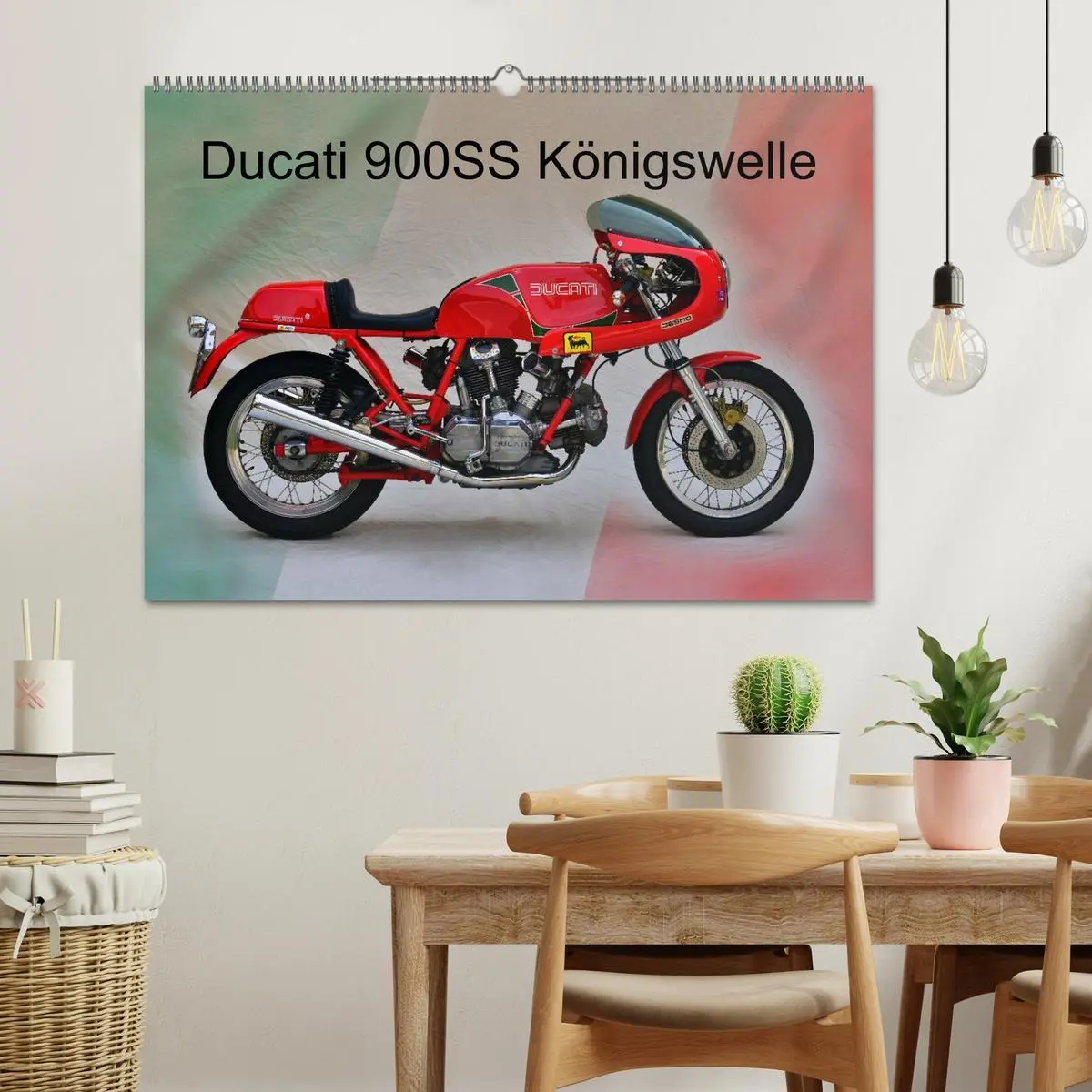 Bild: 9783516125740 | Ducati 900SS Königswelle (Wandkalender 2026 DIN A2 quer), CALVENDO...
