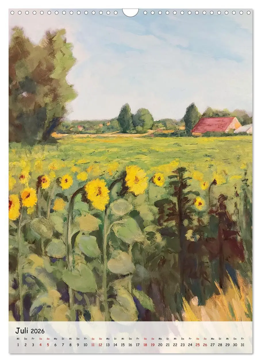 Bild: 9783516295740 | Landschaftsmalerei (Wandkalender 2026 DIN A3 hoch), CALVENDO...