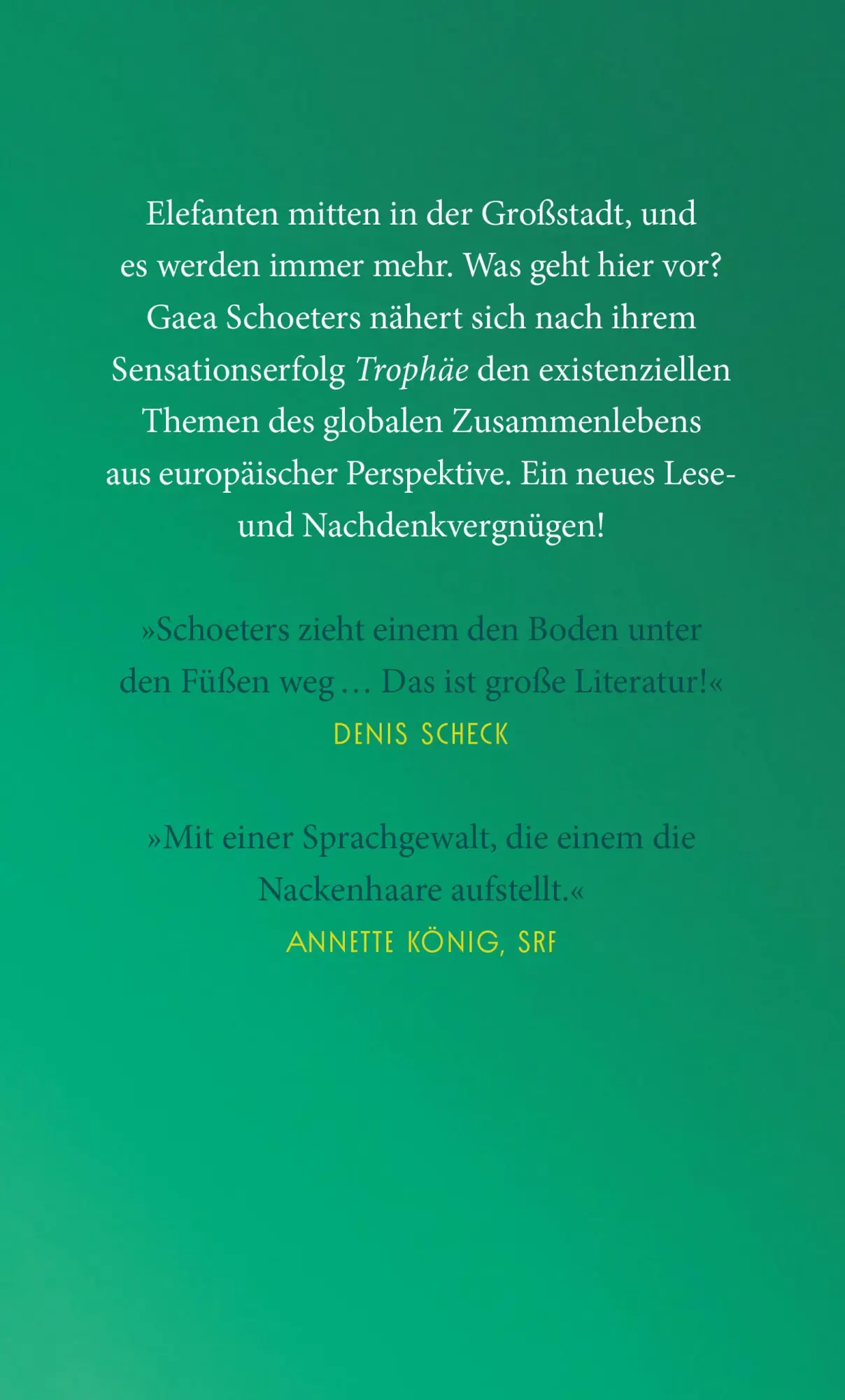Bild: 9783552075740 | Das Geschenk | Roman | Gaea Schoeters | Buch | 144 S. | Deutsch | 2025