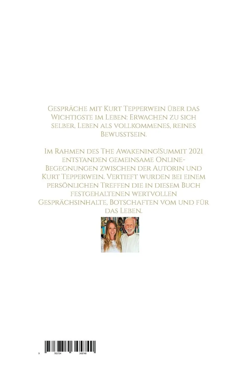 Rückseite: 9783754345740 | Kurt Tepperwein | Worte für die Welt von morgen | Manuela Gassner