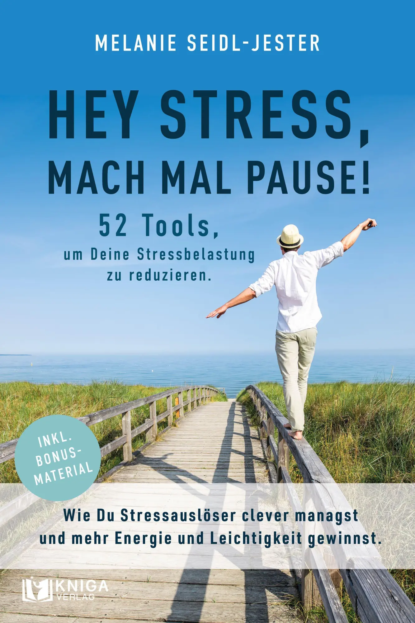 Cover: 9783910385740 | Hey Stress, mach mal Pause! 52 Tools, um Deine Stressbelastung zu...