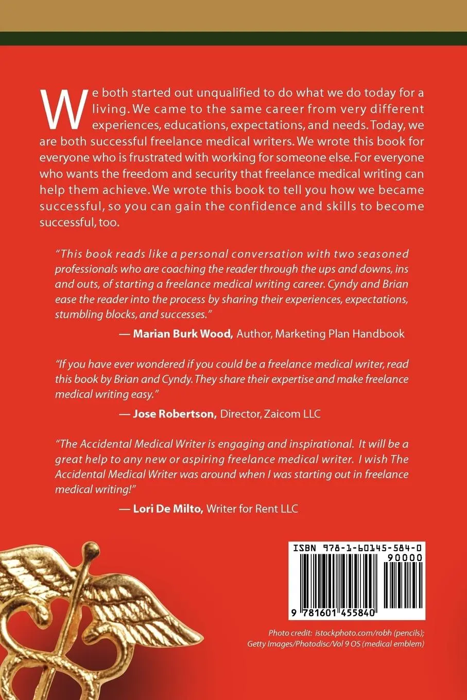 Rückseite: 9781601455840 | THE ACCIDENTAL MEDICAL WRITER | Brian G. Bass (u. a.) | Taschenbuch