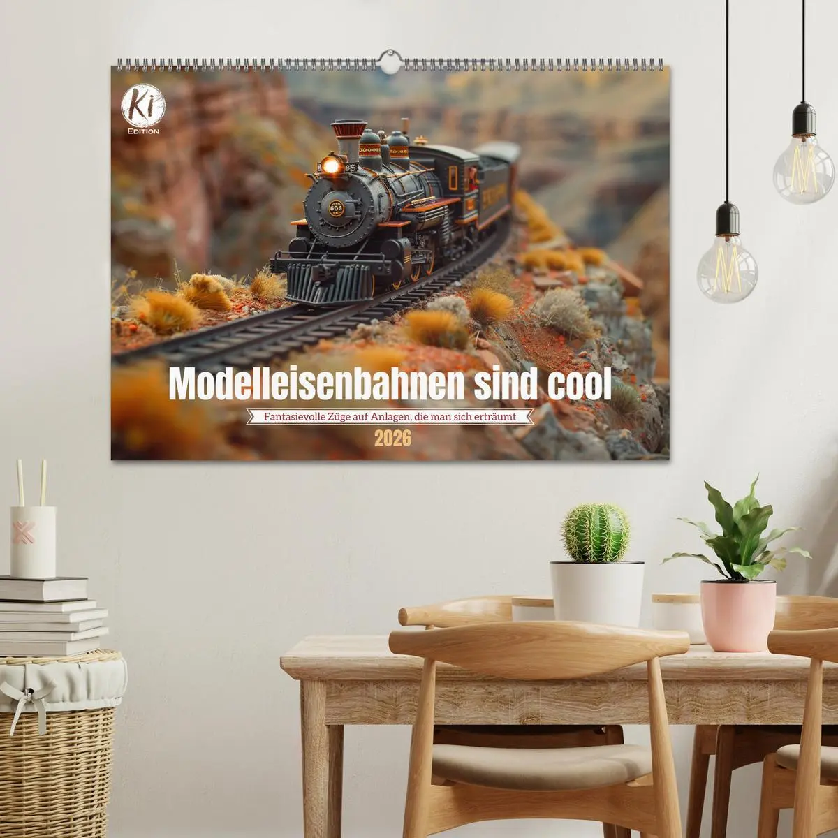 Bild: 9783457405840 | Modelleisenbahnen sind cool (Wandkalender 2026 DIN A2 quer),...