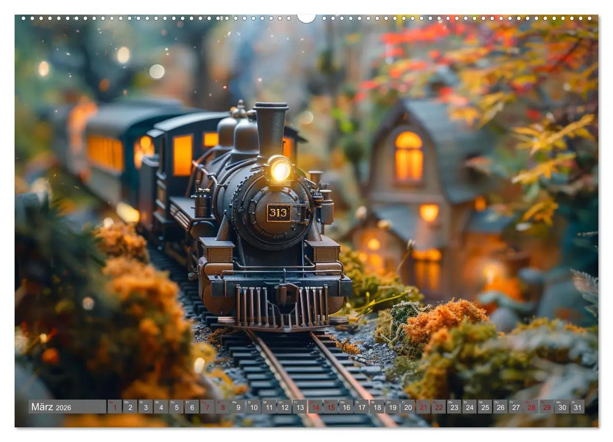 Bild: 9783457405840 | Modelleisenbahnen sind cool (Wandkalender 2026 DIN A2 quer),...