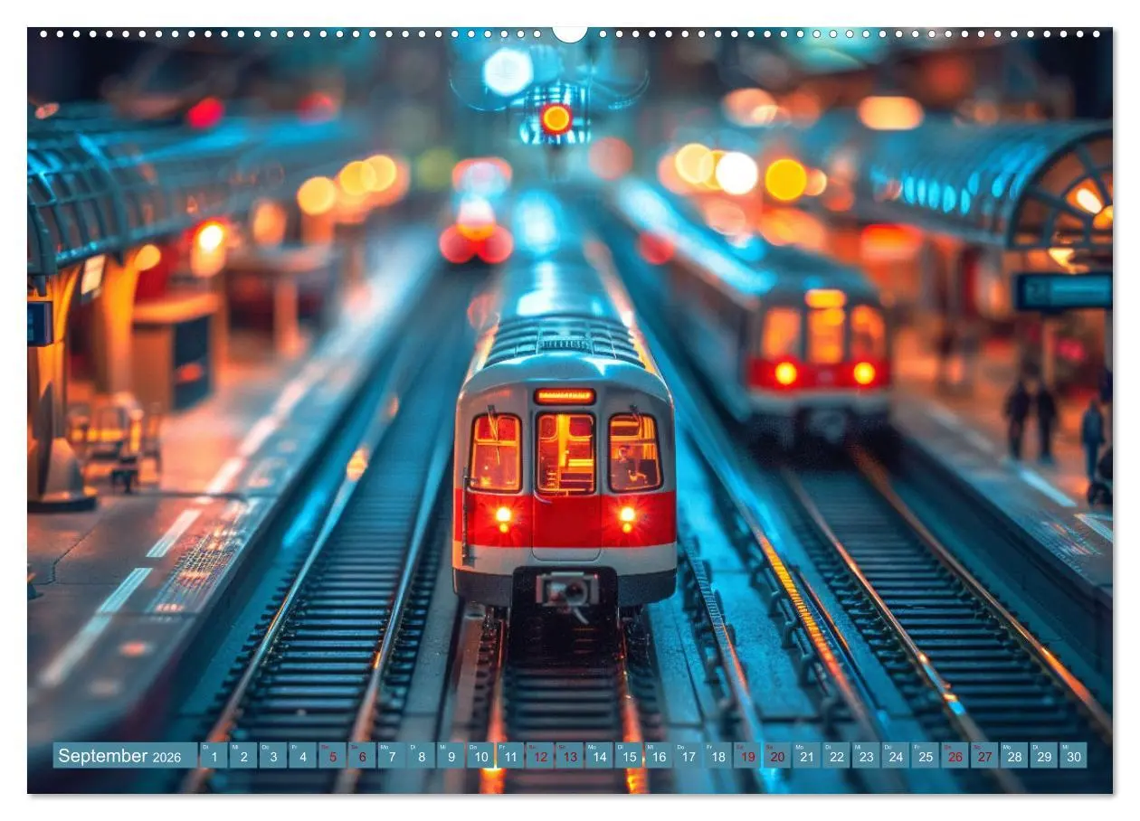 Bild: 9783457405840 | Modelleisenbahnen sind cool (Wandkalender 2026 DIN A2 quer),...