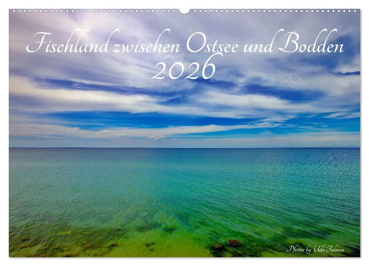Cover: 9783457575840 | Fischland zwischen Ostsee und Bodden (Wandkalender 2026 DIN A2...