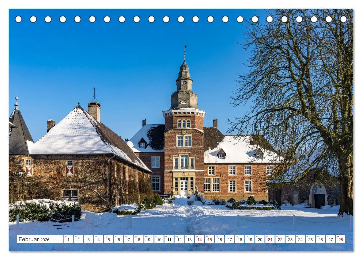 Bild: 9783457645840 | Wasserschlösser im Münsterland (Tischkalender 2026 DIN A5 quer),...