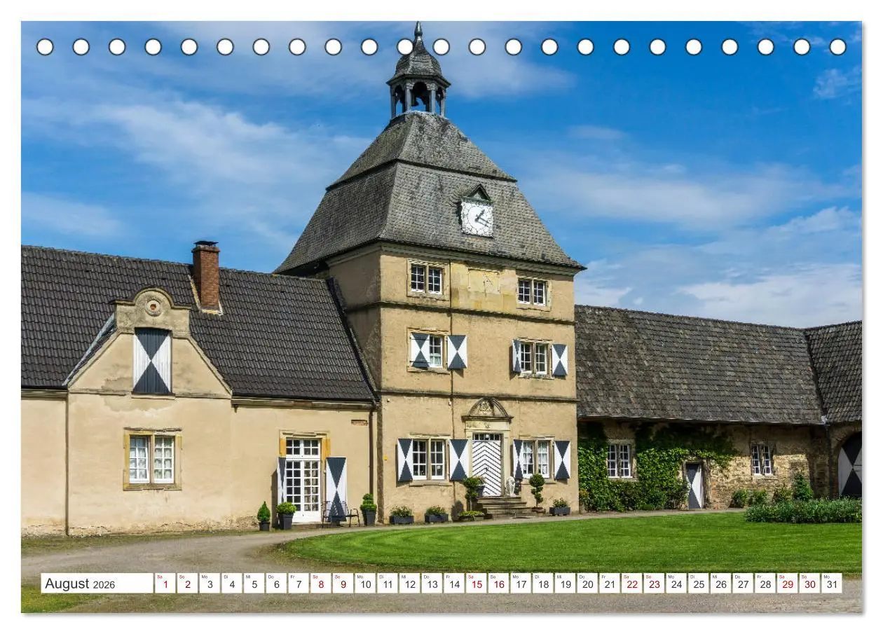 Bild: 9783457645840 | Wasserschlösser im Münsterland (Tischkalender 2026 DIN A5 quer),...