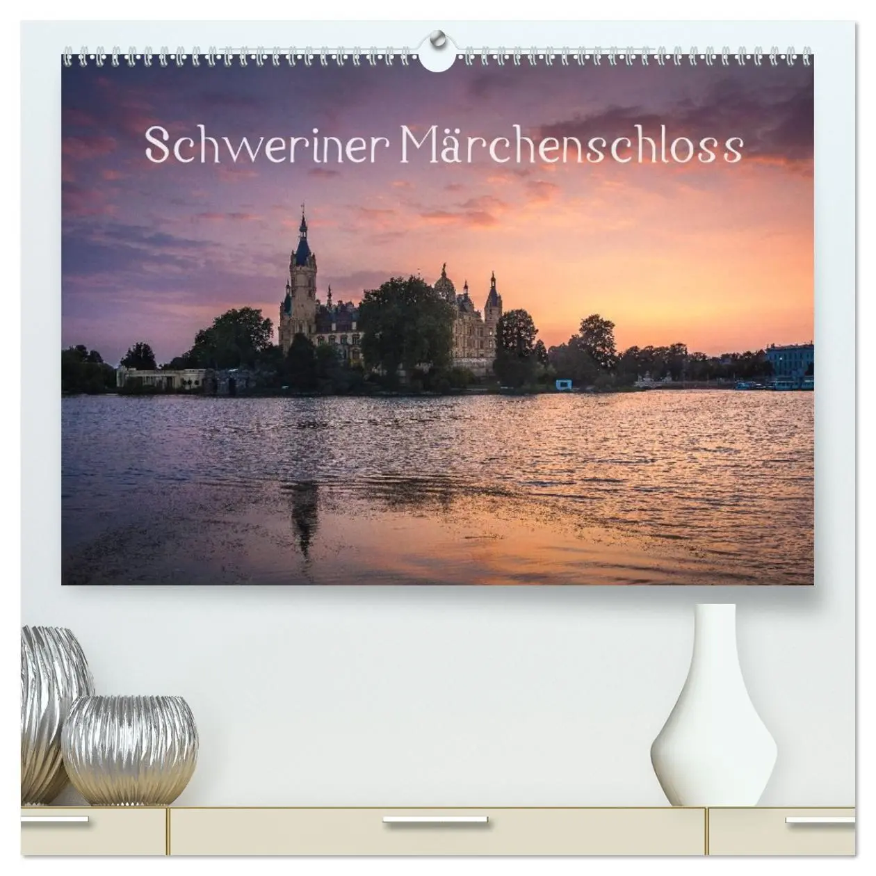 Cover: 9783516115840 | Schweriner Märchenschloss (hochwertiger Premium Wandkalender 2026...