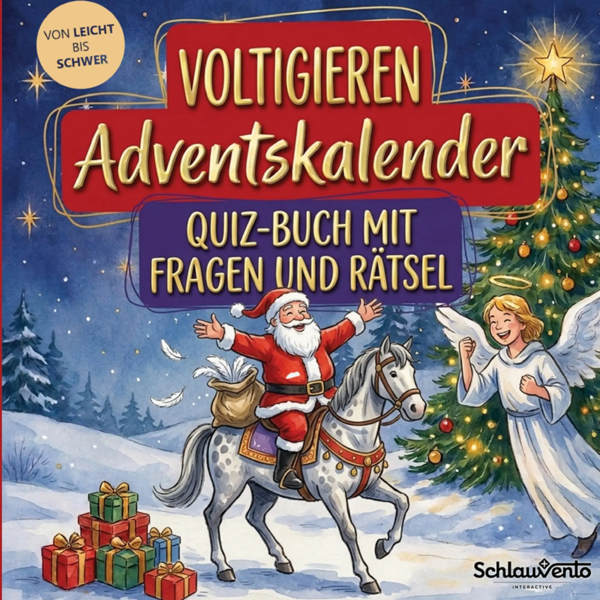 Cover: 9783693195840 | Voltigieren-Adventskalender: Quiz-Buch mit Fragen und Rätsel | Buch
