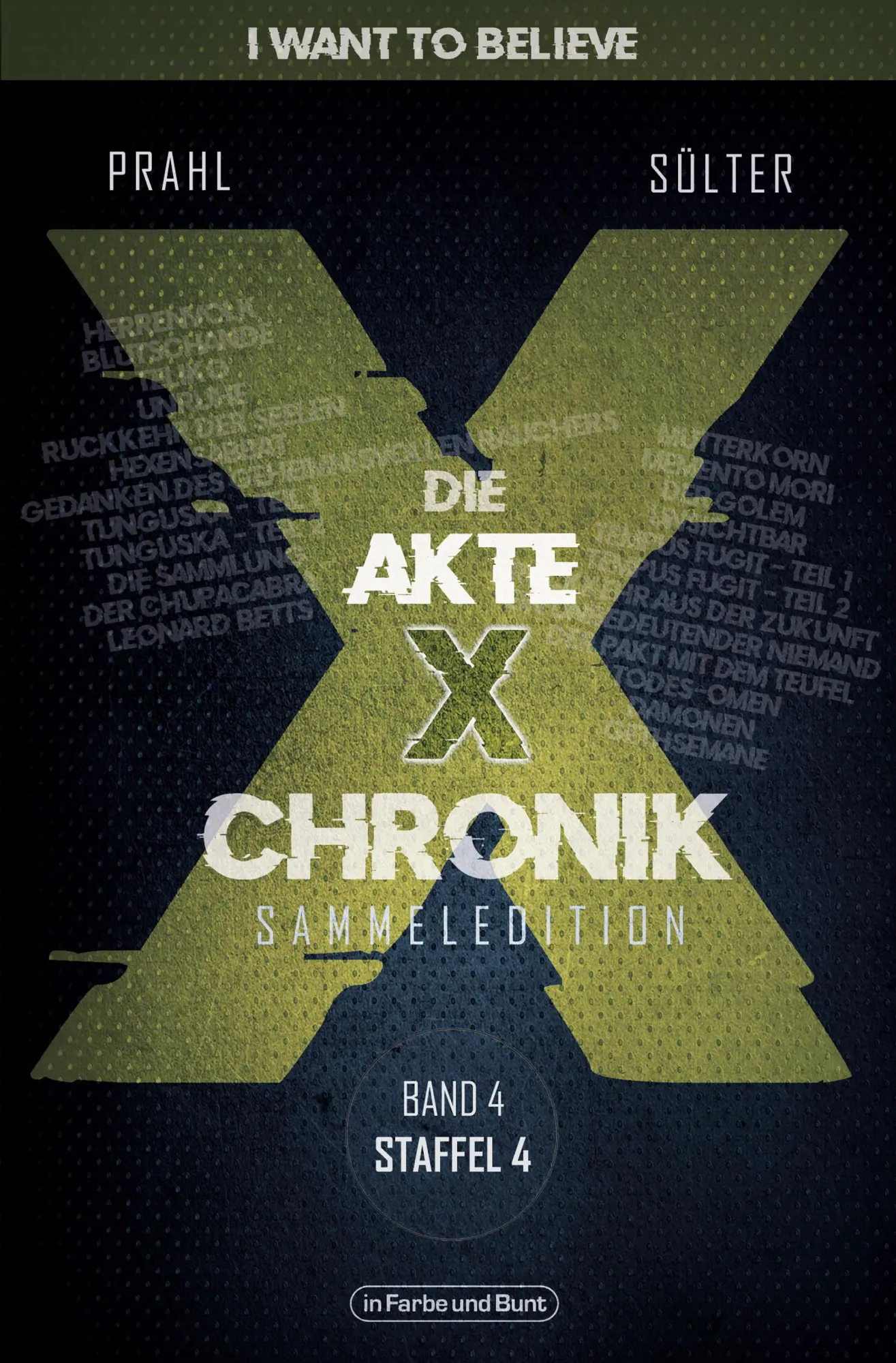 Cover: 9783959365840 | Die Akte X-Chronik. Band 4 - Staffel 4 | Björn Sülter (u. a.) | Buch