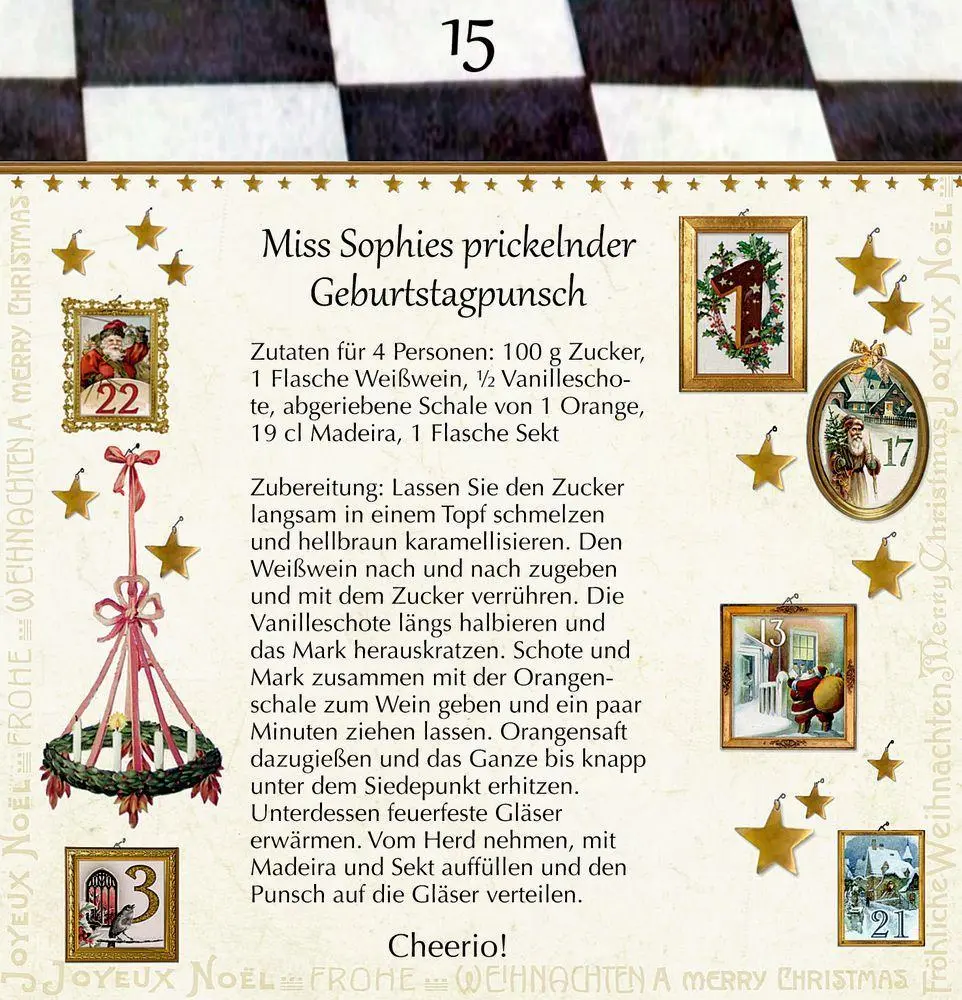 Bild: 4050003715940 | Zettelkalender - Christmas Dinner for One | Kalender | 1 S. | Deutsch