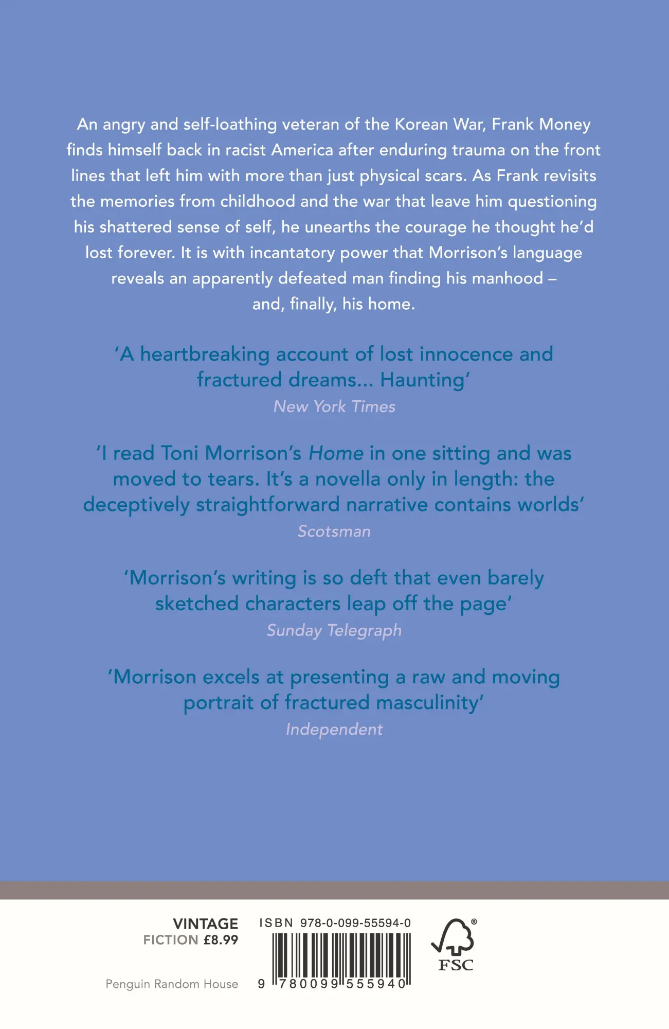 Rückseite: 9780099555940 | Home | Toni Morrison | Taschenbuch | 145 S. | Englisch | 2013