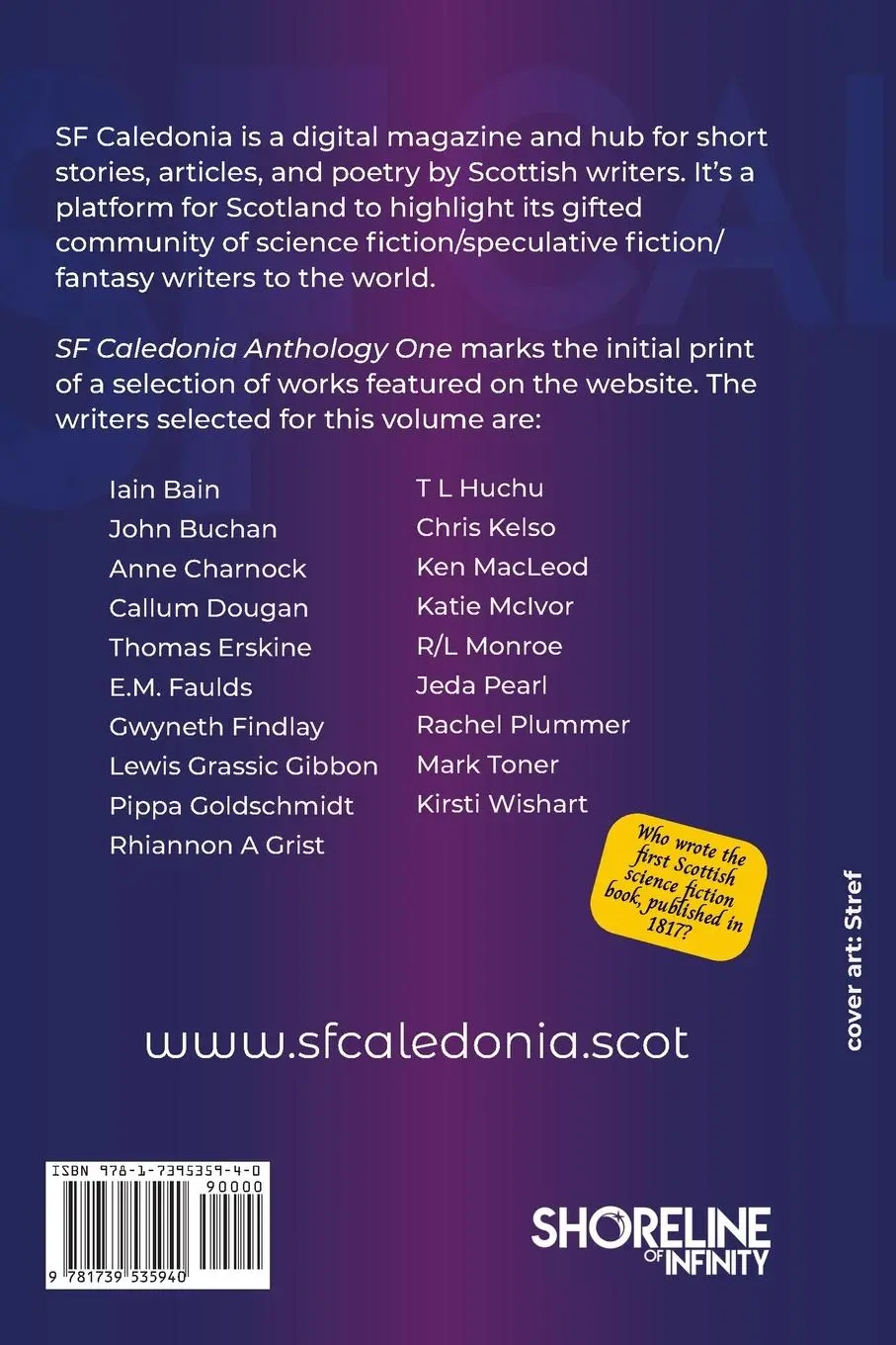 Rückseite: 9781739535940 | SF Caledonia Anthology One | T L Huchu (u. a.) | Taschenbuch | 2025