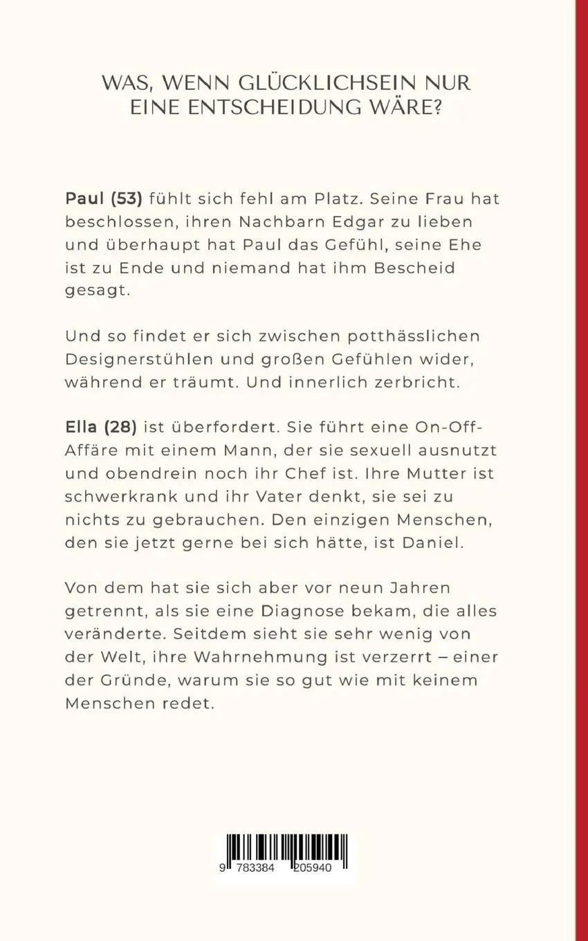 Rückseite: 9783384205940 | Der Mann, der niemals lachte | Luna Winkler | Taschenbuch | 348 S.