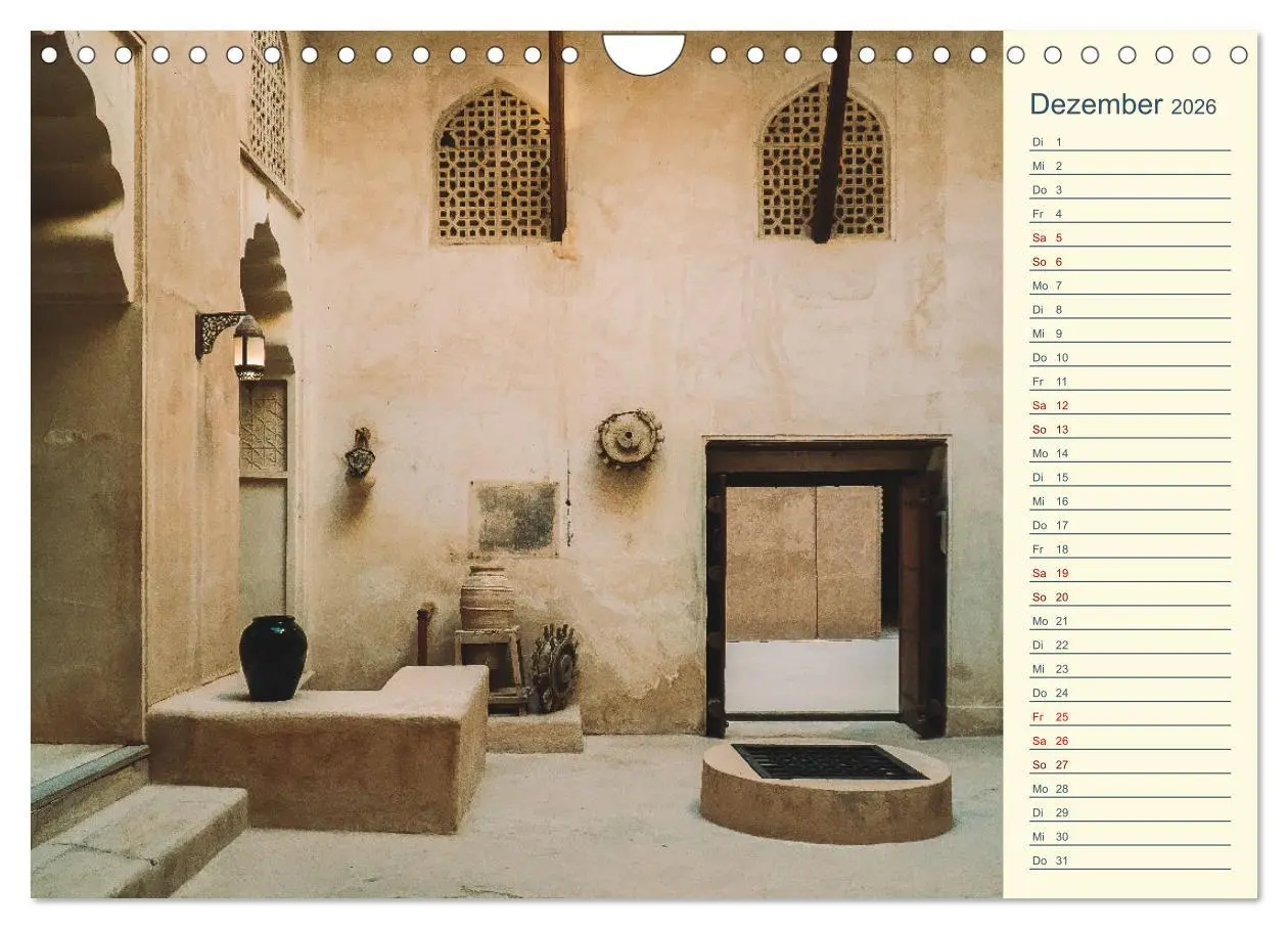 Bild: 9783457325940 | Oman - Unvergessliche Momente (Wandkalender 2026 DIN A4 quer),...