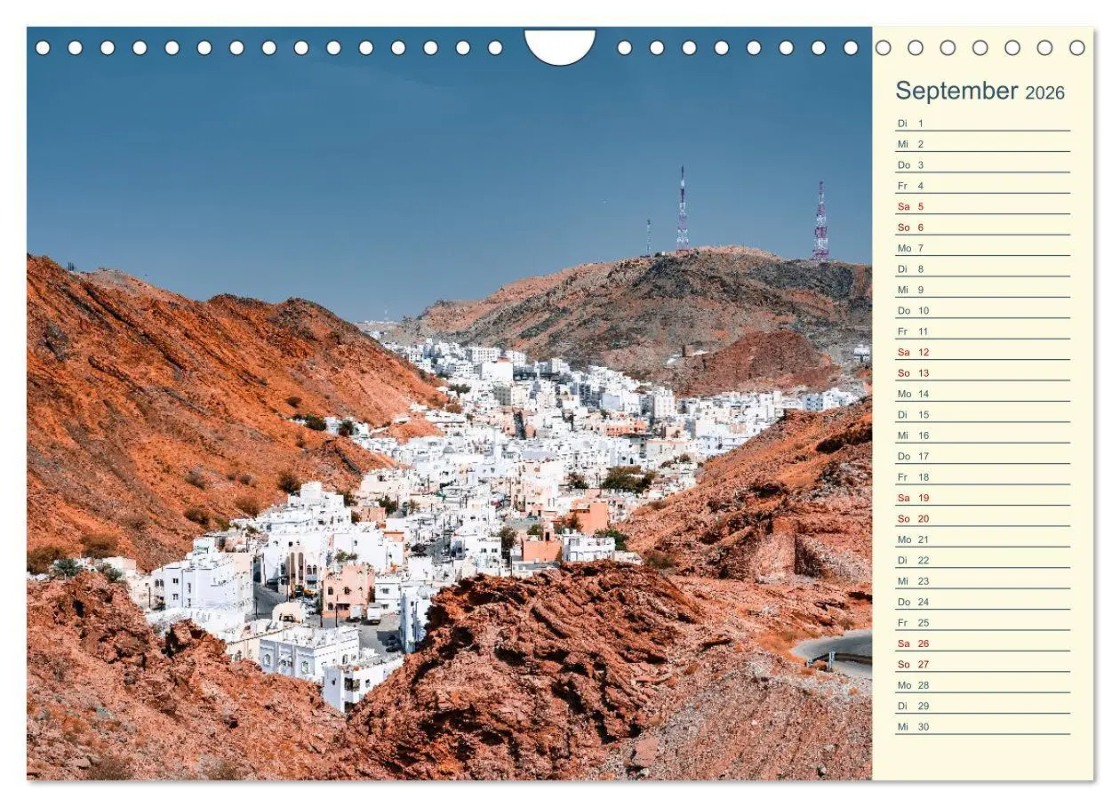 Bild: 9783457325940 | Oman - Unvergessliche Momente (Wandkalender 2026 DIN A4 quer),...
