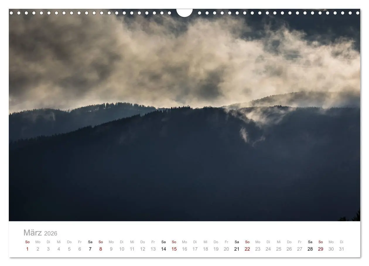 Bild: 9783457875940 | Sauerländer Berge (Wandkalender 2026 DIN A3 quer), CALVENDO...