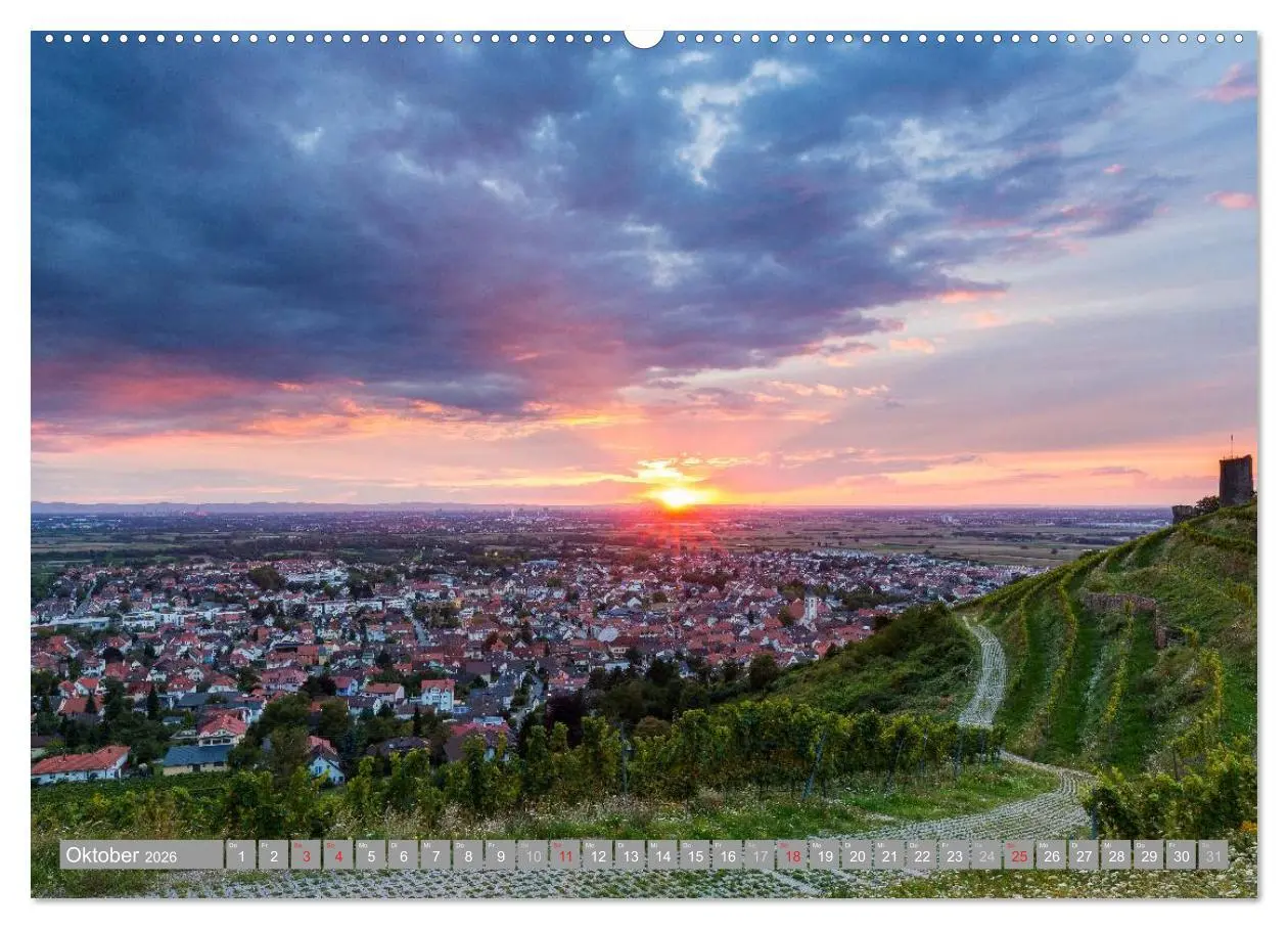 Bild: 9783516035940 | Kurpfalz 2026 (Wandkalender 2026 DIN A2 quer), CALVENDO Monatskalender