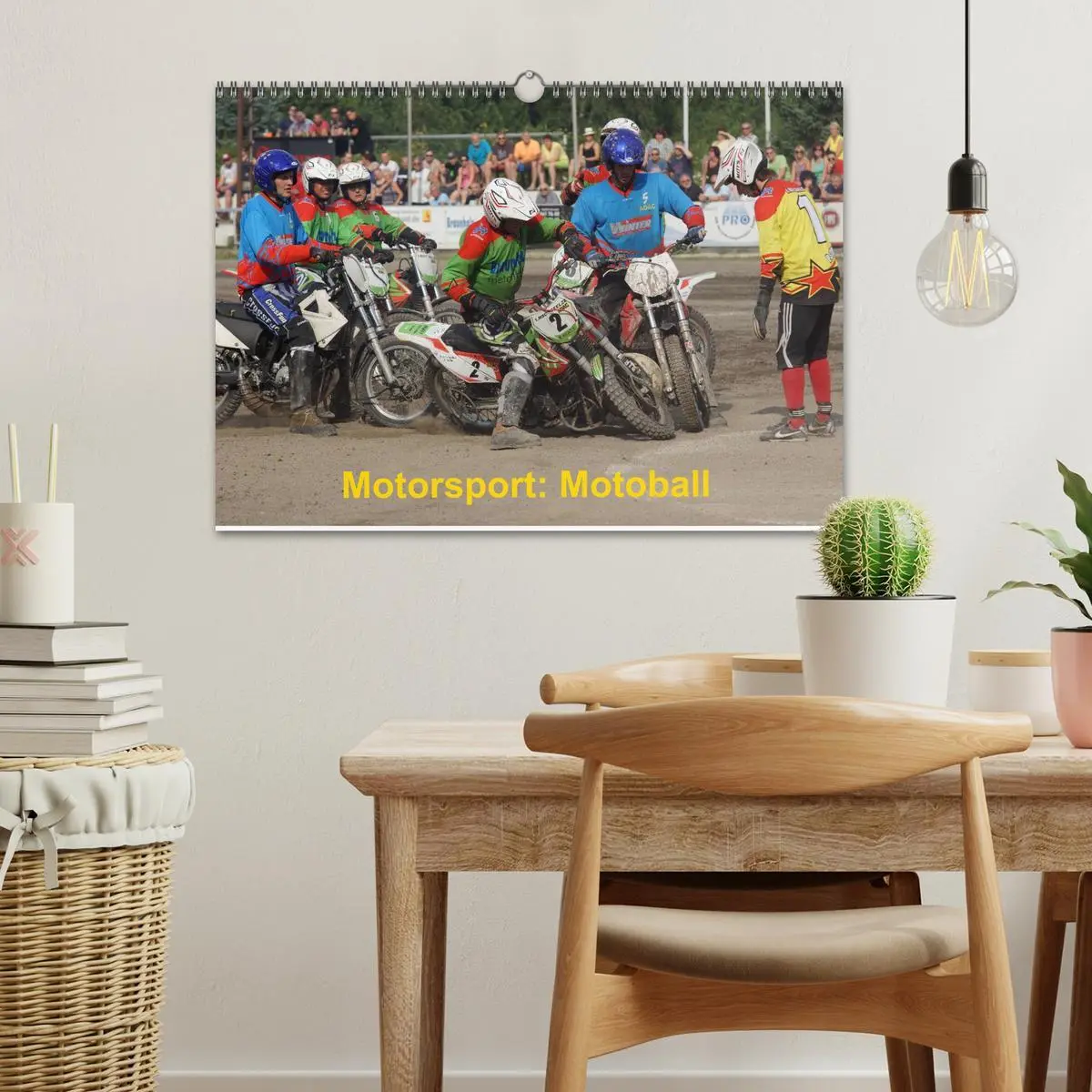 Bild: 9783516105940 | Motorsport: Motoball (Wandkalender 2026 DIN A3 quer), CALVENDO...