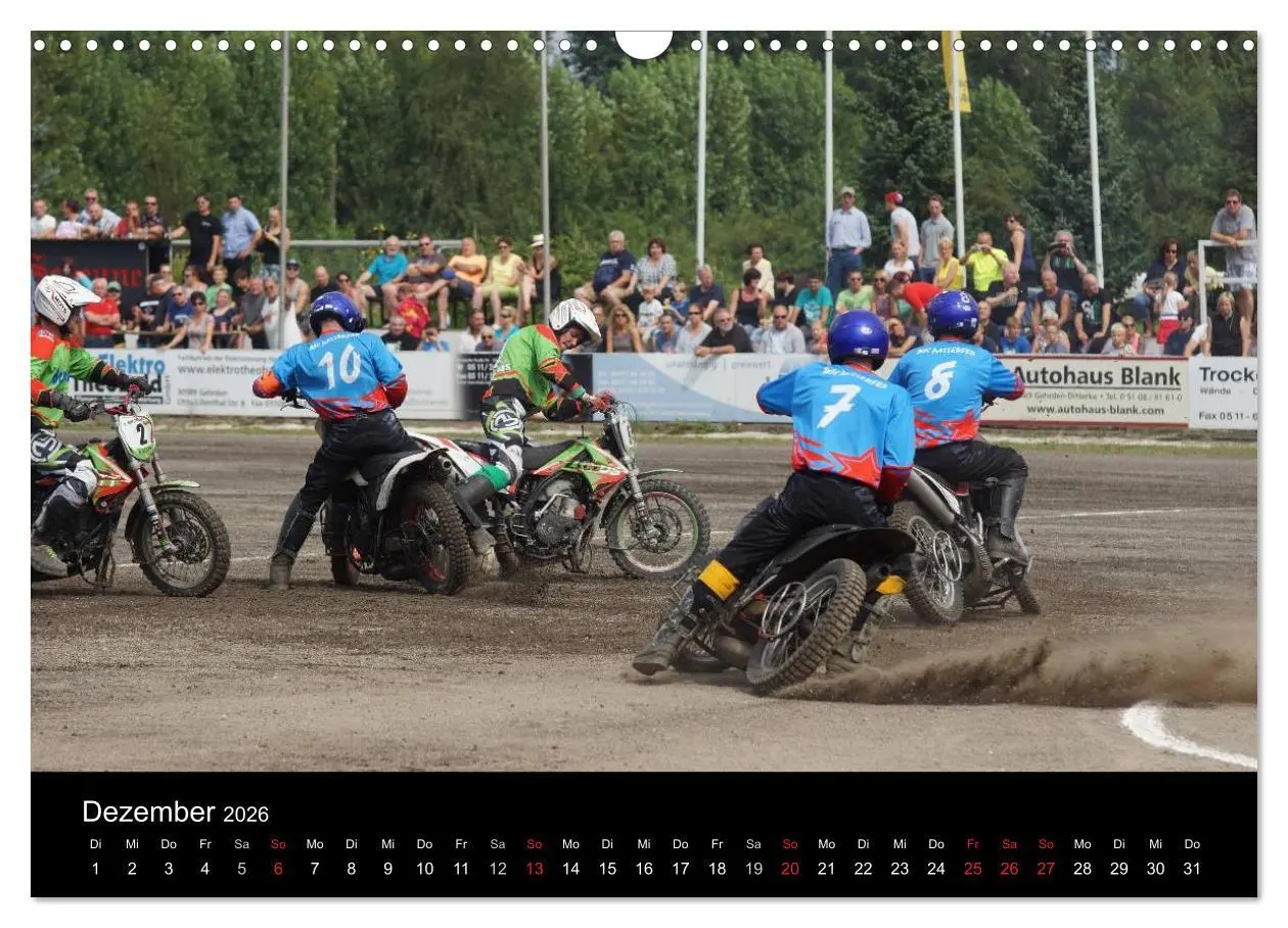 Bild: 9783516105940 | Motorsport: Motoball (Wandkalender 2026 DIN A3 quer), CALVENDO...